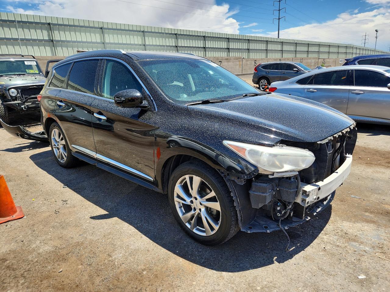 2013 Infiniti Jx35 Base Черный vin: 5N1AL0MM2DC352926