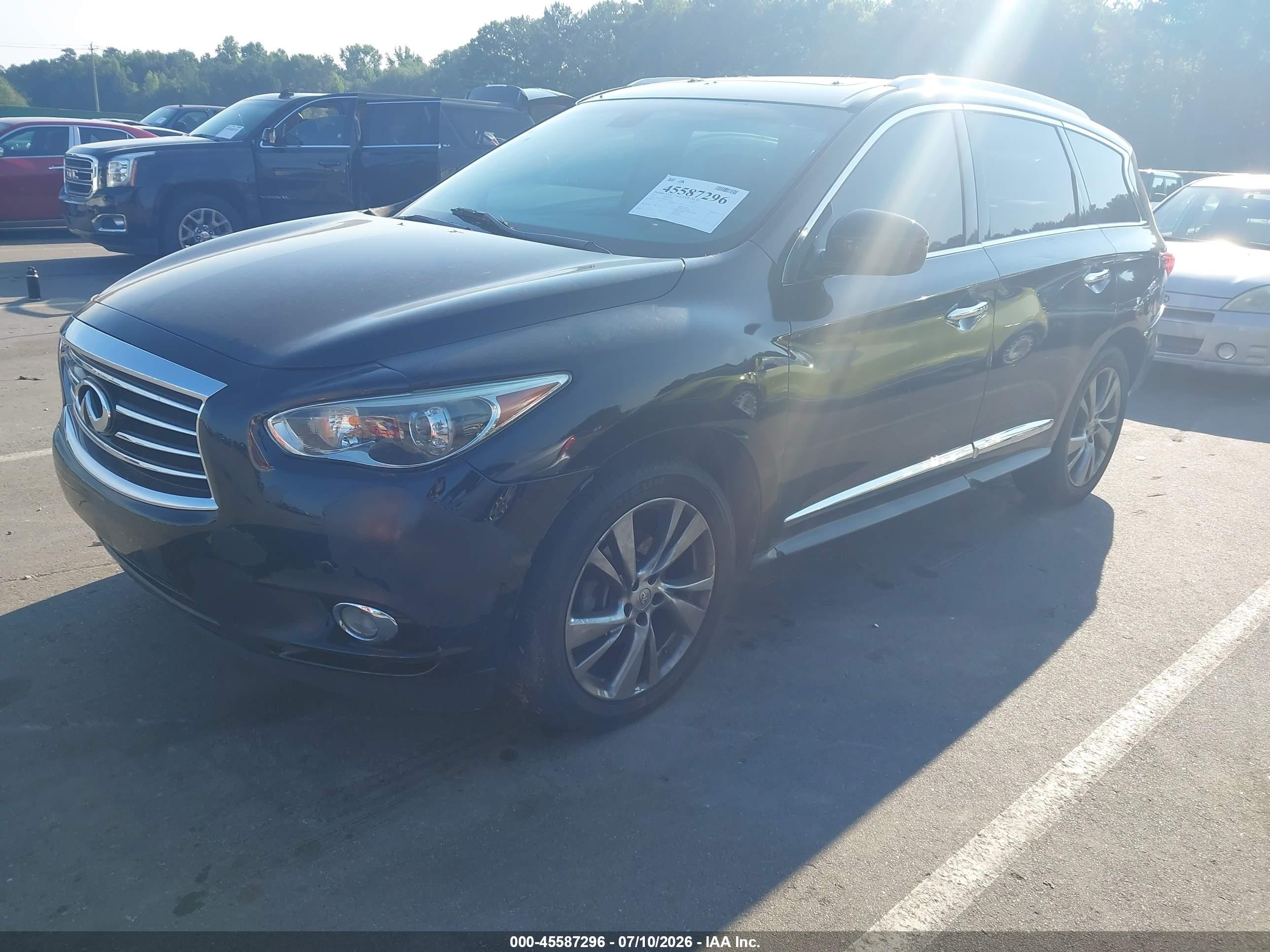 2013 Infiniti Jx35   Black vin: 5N1AL0MM2DC353073