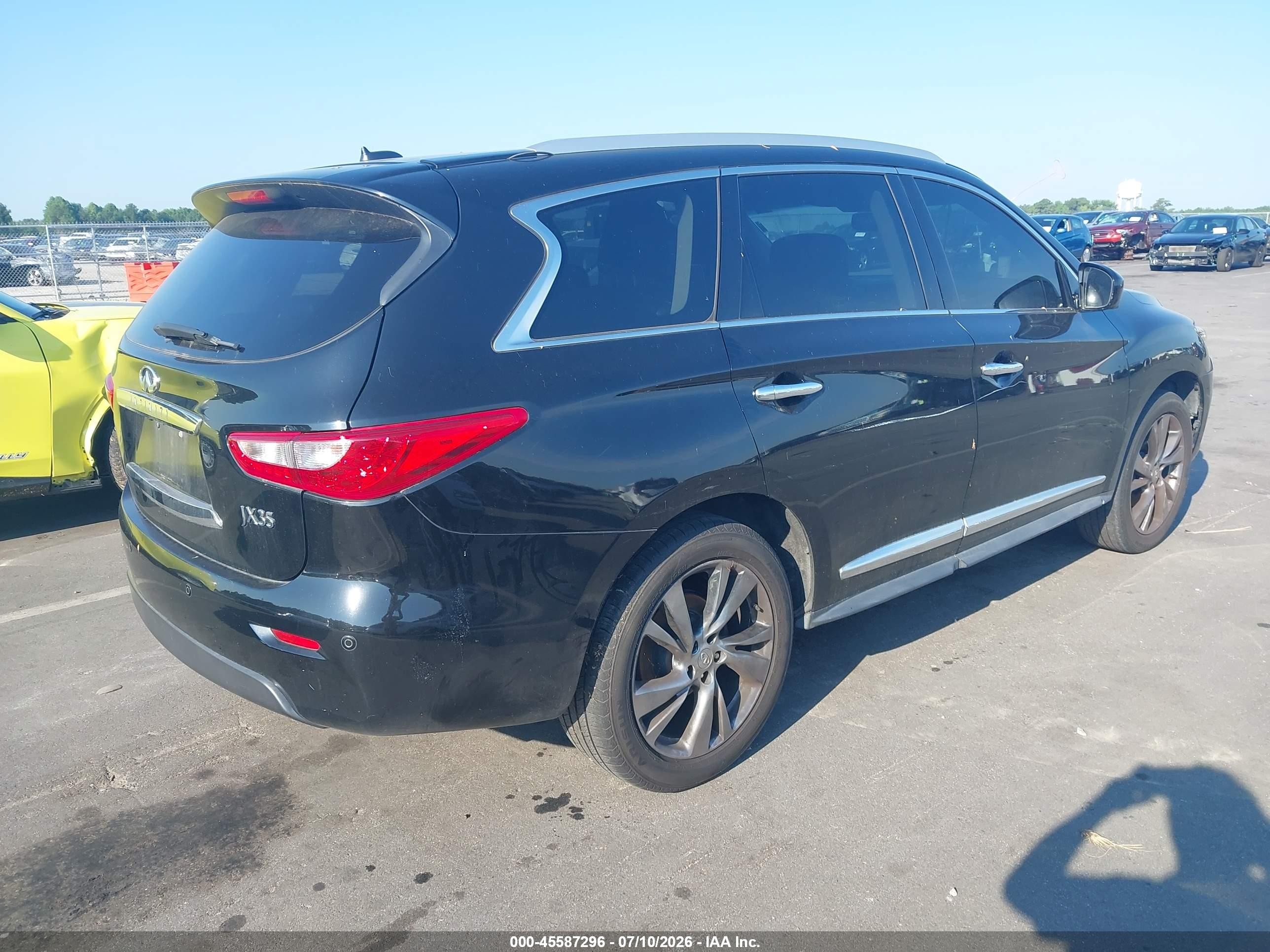 2013 Infiniti Jx35   Black vin: 5N1AL0MM2DC353073
