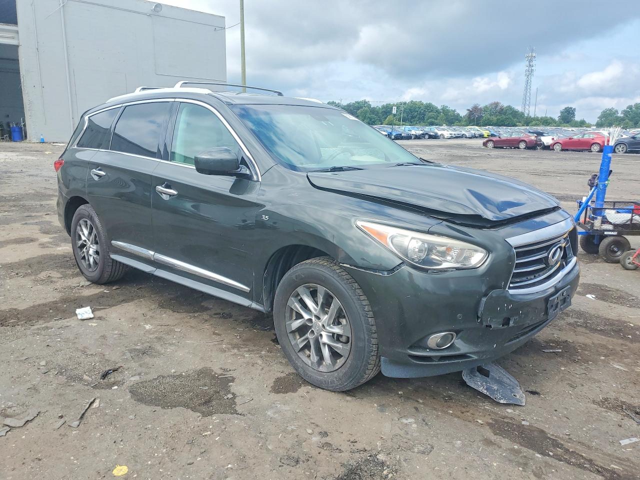 2014 Infiniti Qx60 Base Black vin: 5N1AL0MM2EC500221