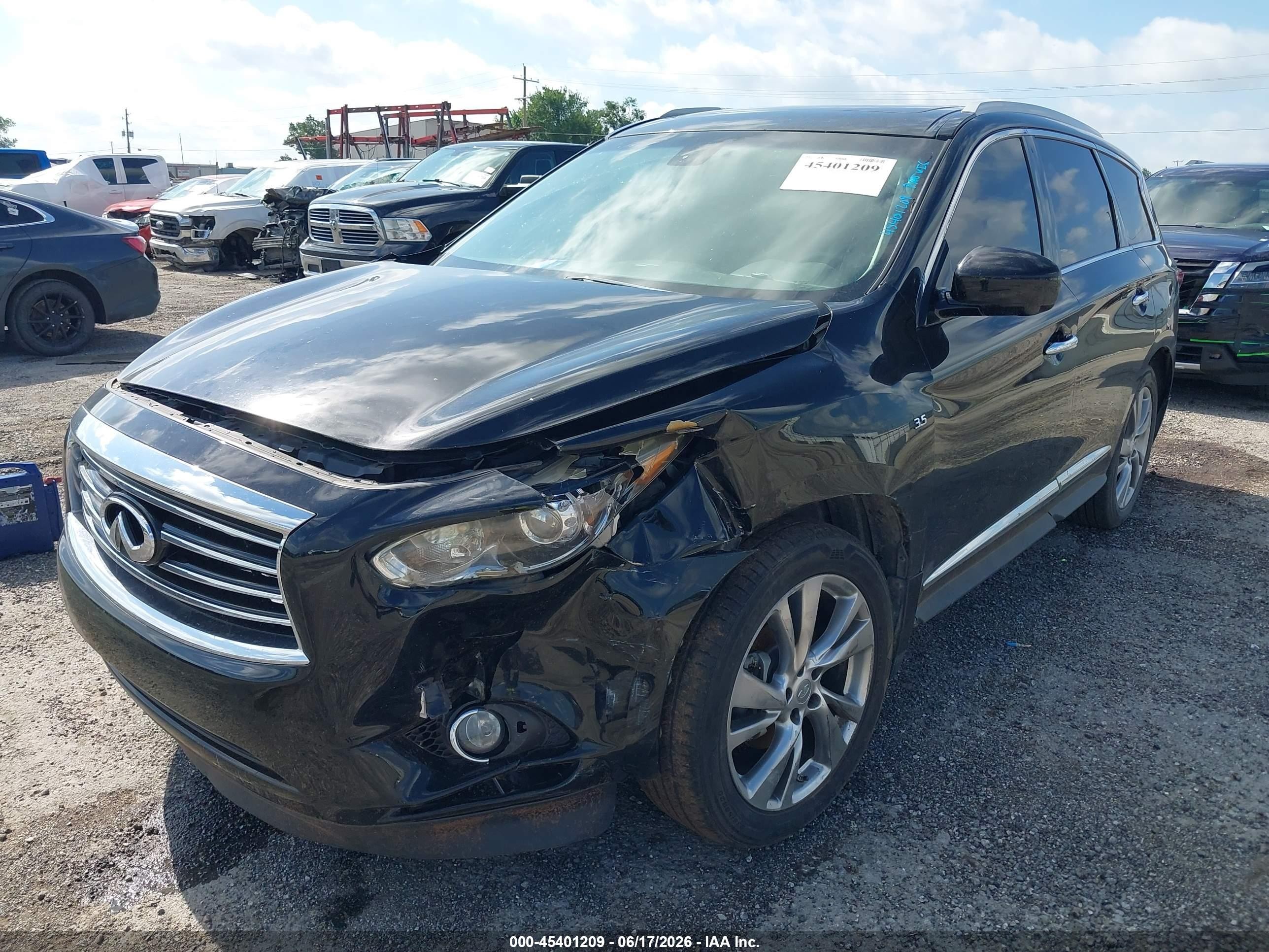 2014 Infiniti Qx60   Black vin: 5N1AL0MM2EC505015