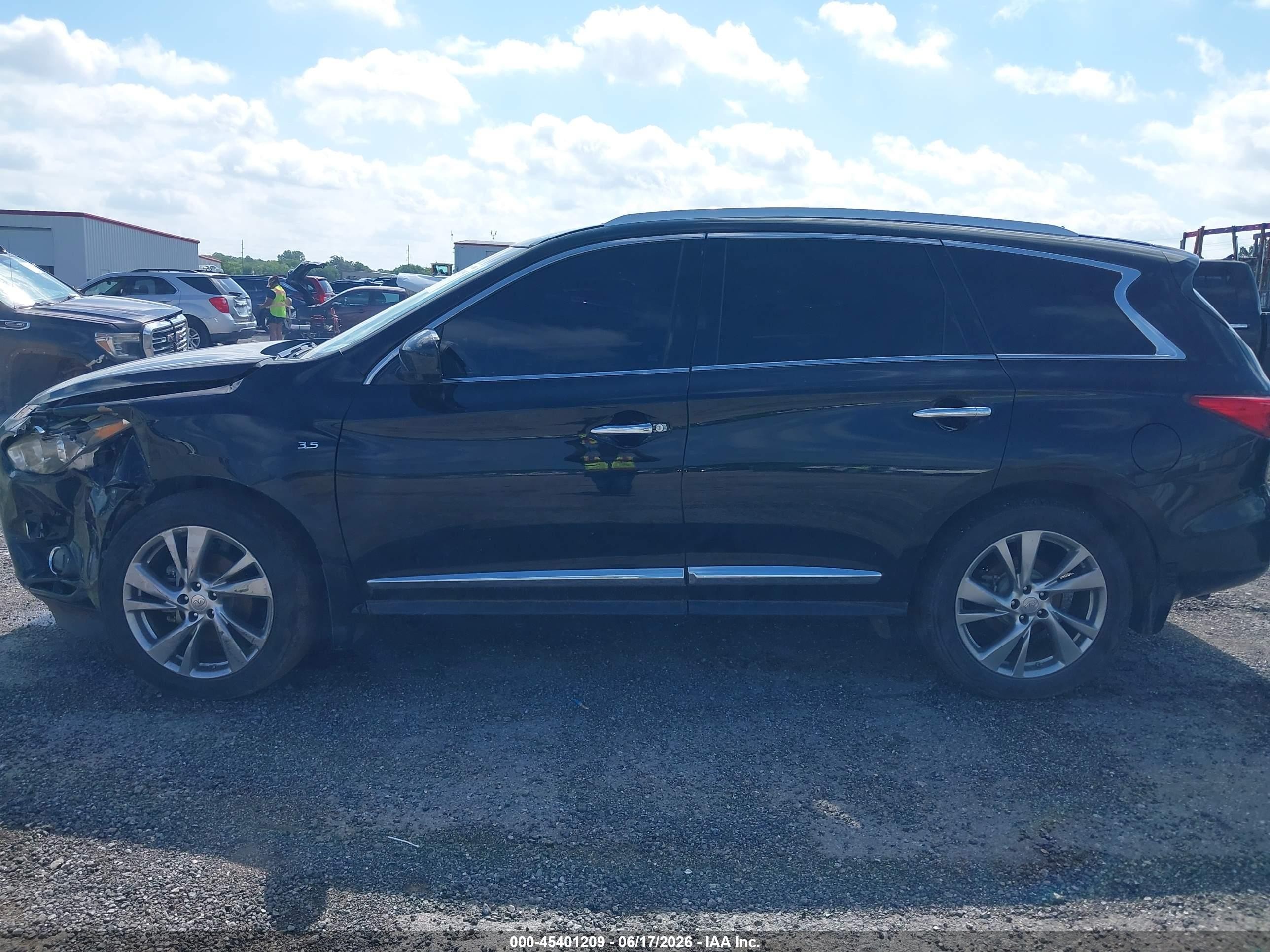 2014 Infiniti Qx60   Black vin: 5N1AL0MM2EC505015