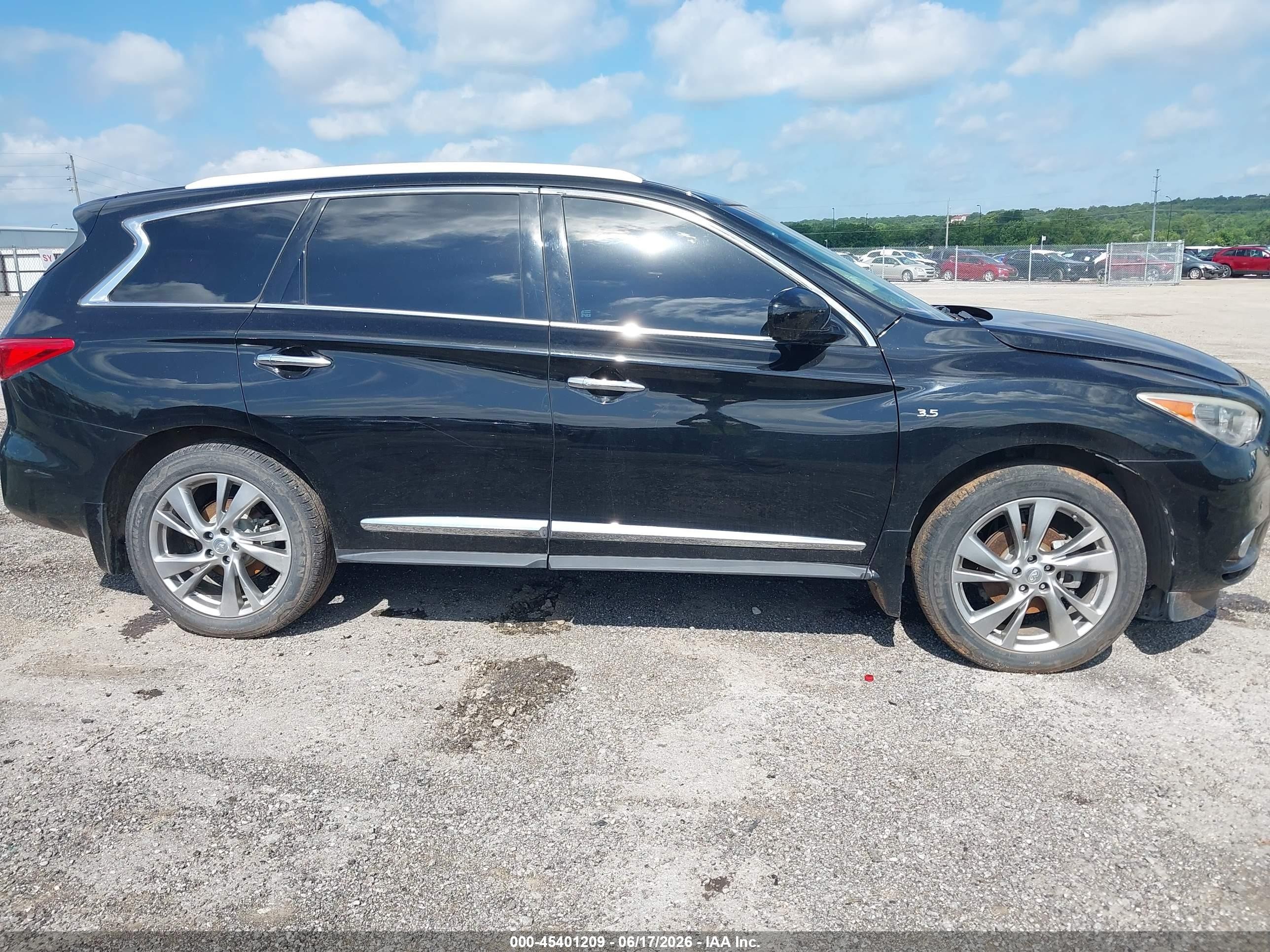 2014 Infiniti Qx60   Black vin: 5N1AL0MM2EC505015