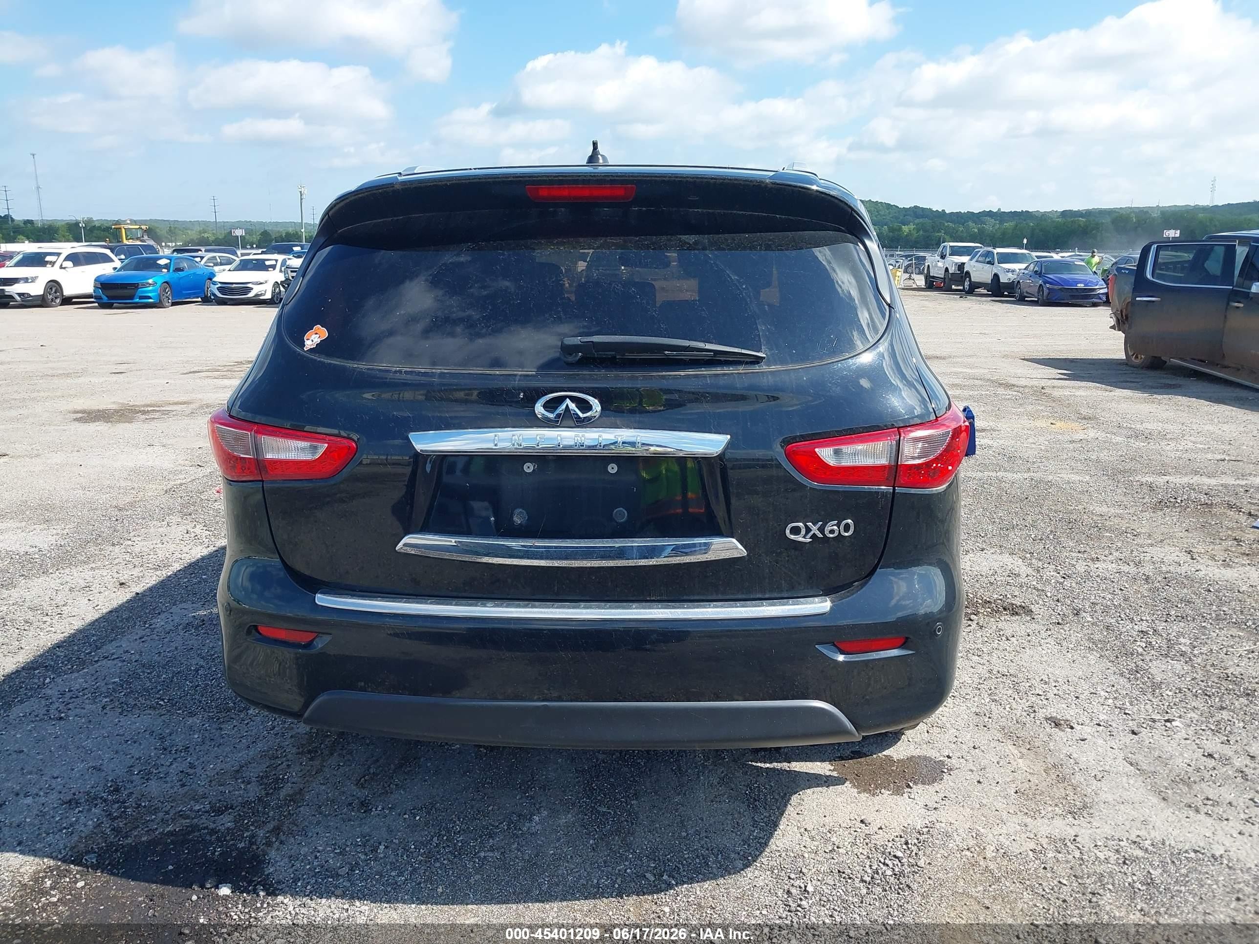2014 Infiniti Qx60   Black vin: 5N1AL0MM2EC505015