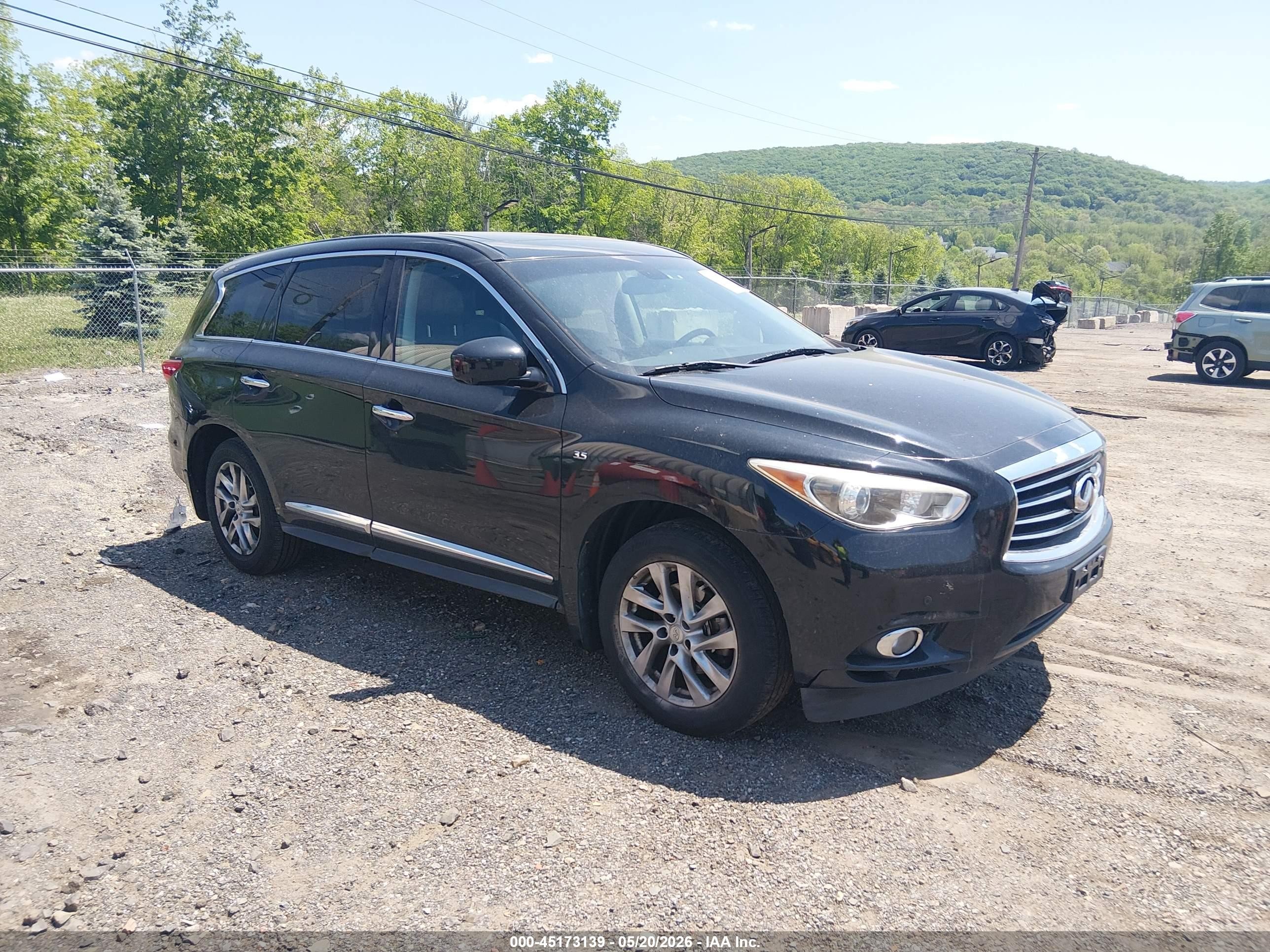 2014 Infiniti Qx60   Black vin: 5N1AL0MM2EC514846