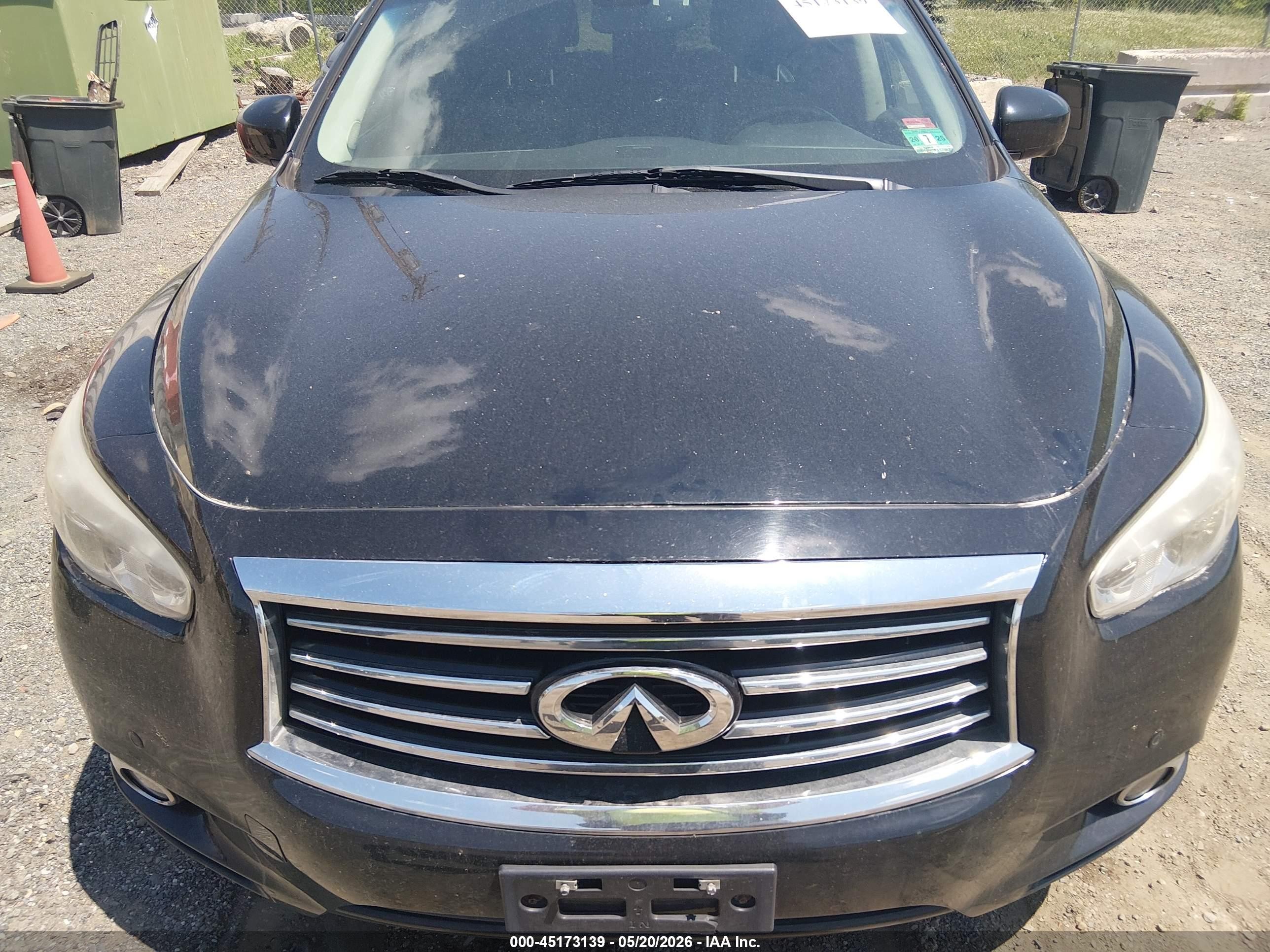 2014 Infiniti Qx60   Black vin: 5N1AL0MM2EC514846