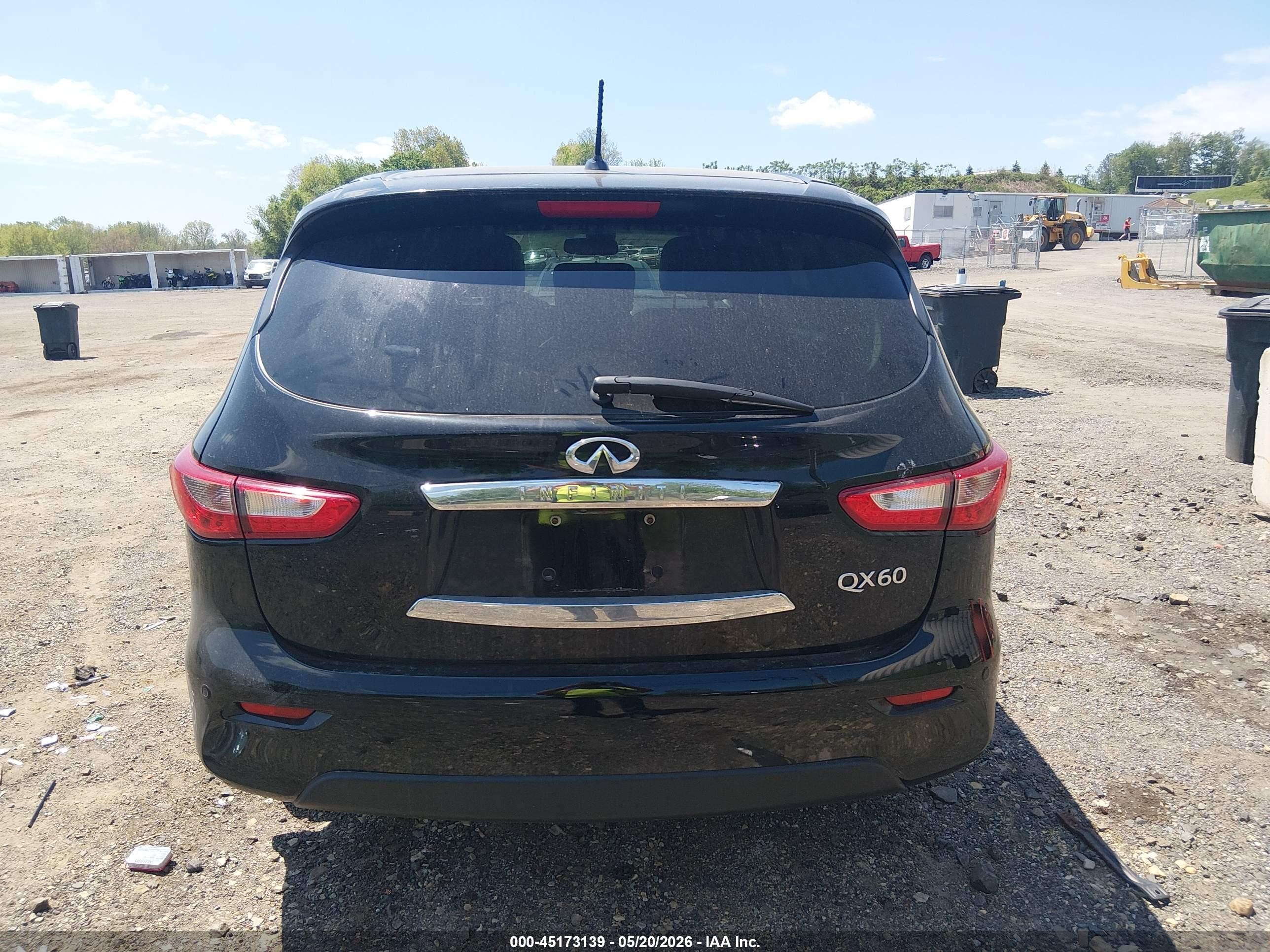 2014 Infiniti Qx60   Black vin: 5N1AL0MM2EC514846
