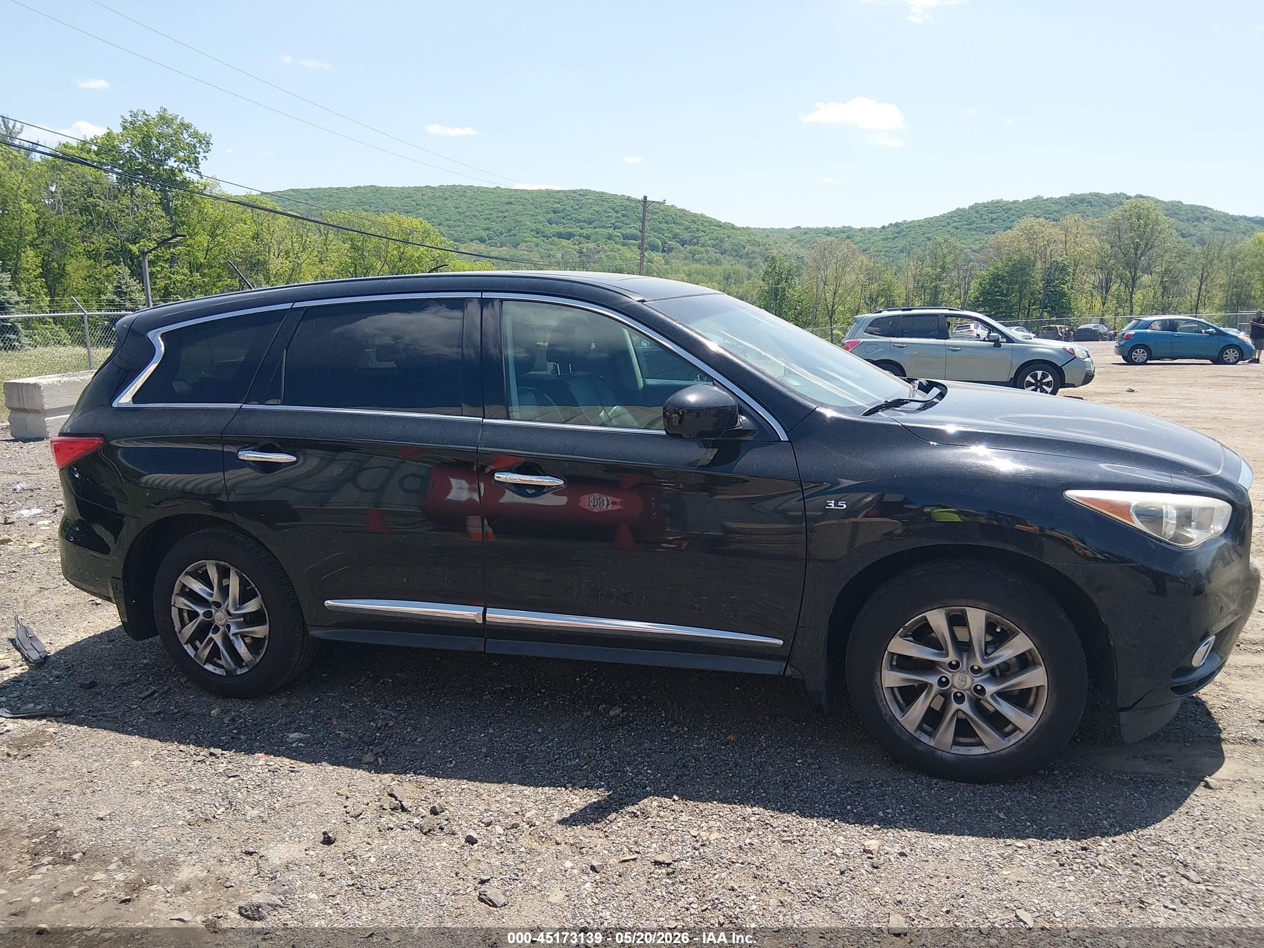 2014 Infiniti Qx60   Black vin: 5N1AL0MM2EC514846