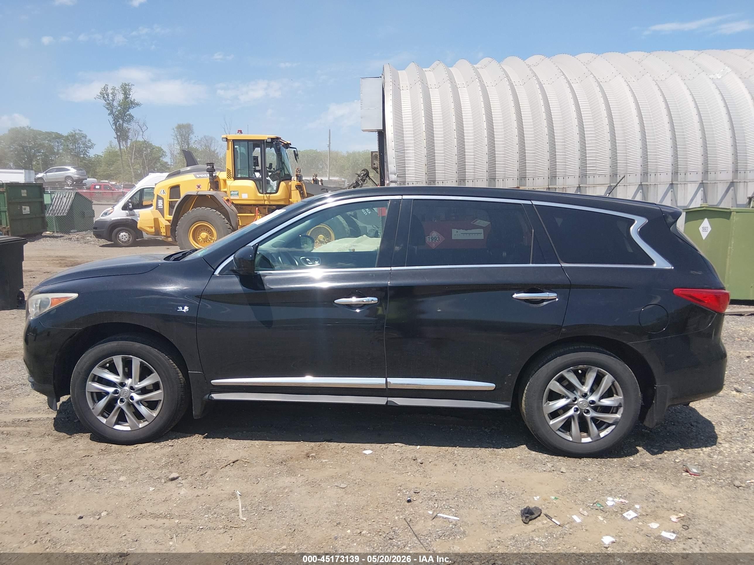 2014 Infiniti Qx60   Black vin: 5N1AL0MM2EC514846