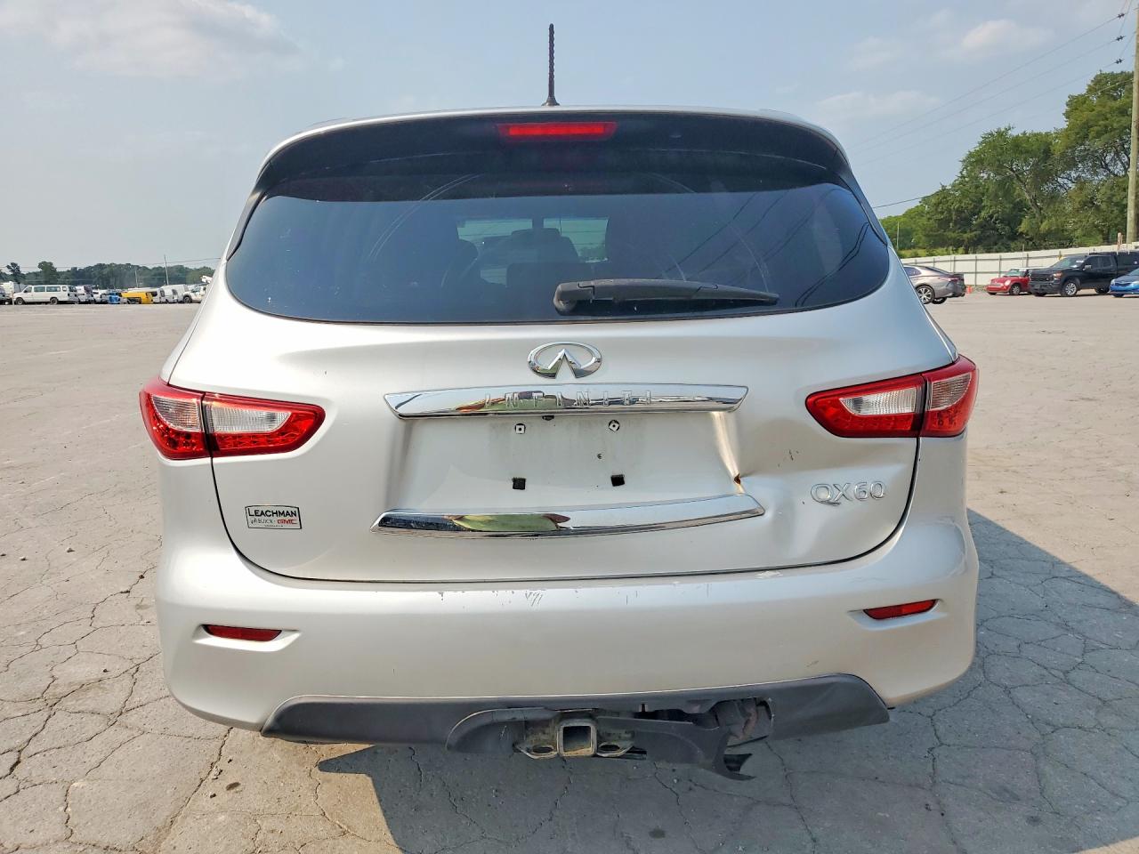 2014 Infiniti Qx60 Base Silver vin: 5N1AL0MM2EC520758