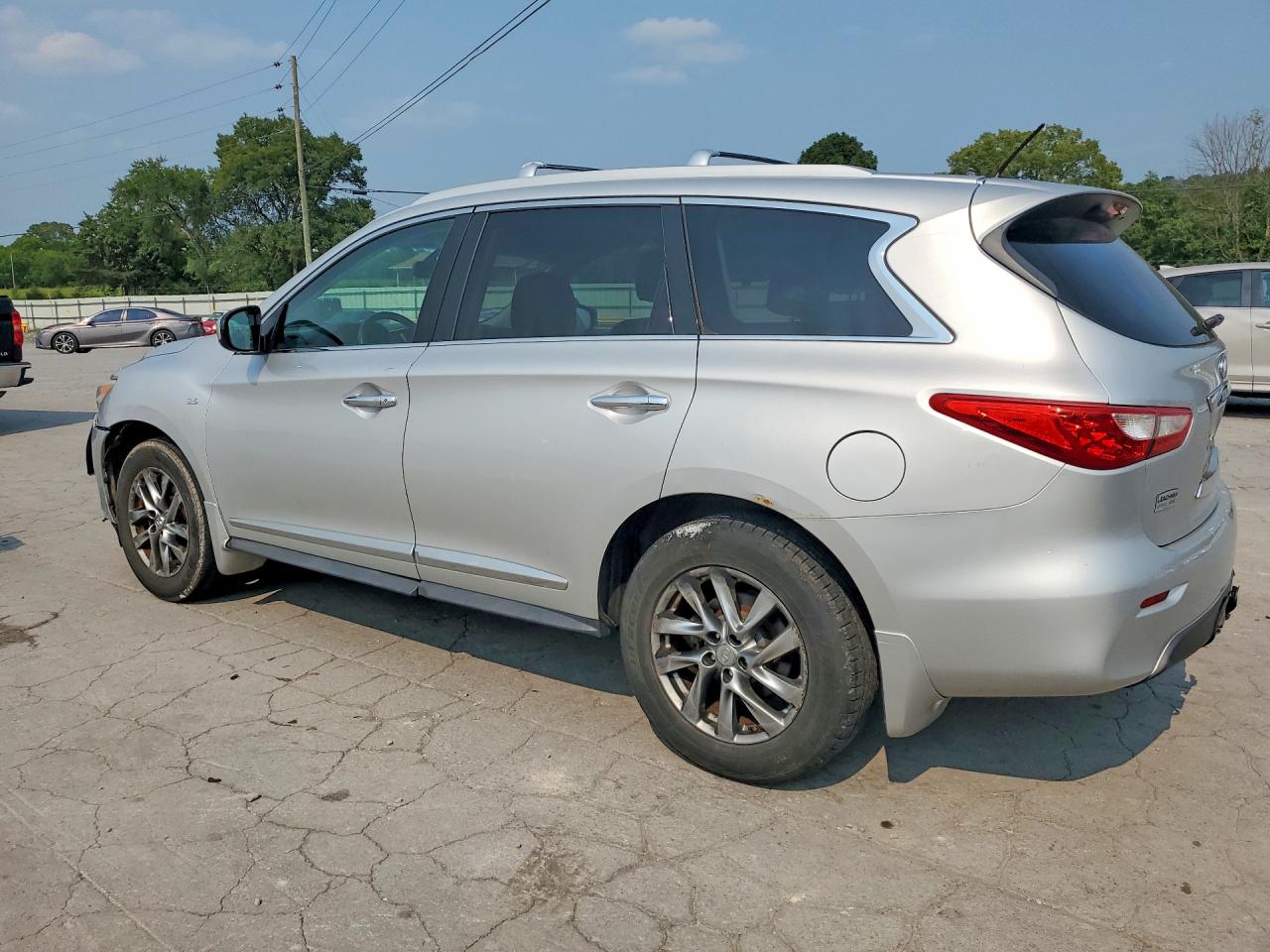 2014 Infiniti Qx60 Base Silver vin: 5N1AL0MM2EC520758