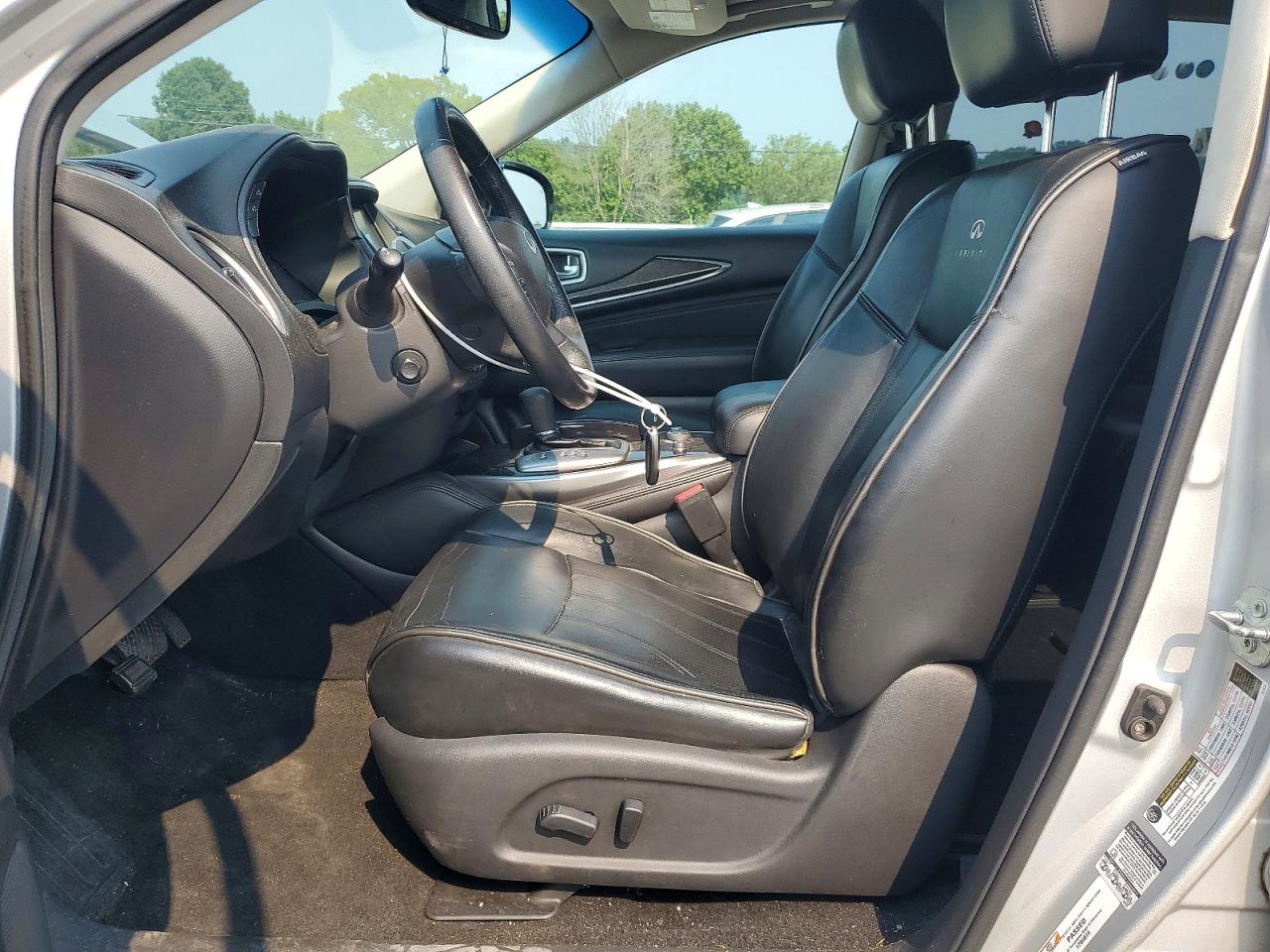 2014 Infiniti Qx60 Base Silver vin: 5N1AL0MM2EC520758
