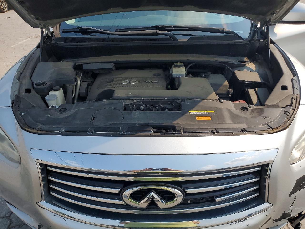 2014 Infiniti Qx60 Base Silver vin: 5N1AL0MM2EC520758