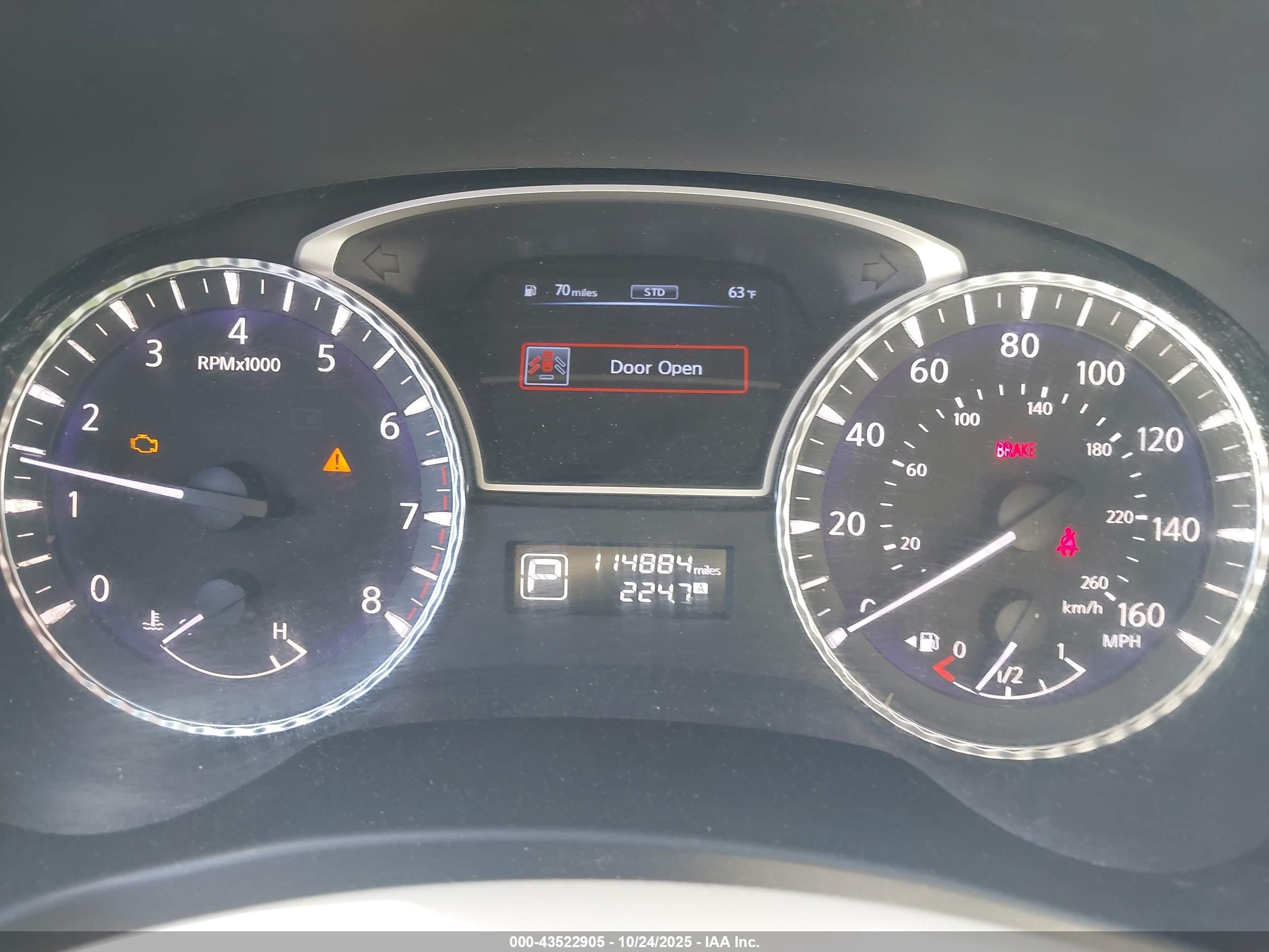 2014 Infiniti Qx60   White vin: 5N1AL0MM2EC524986