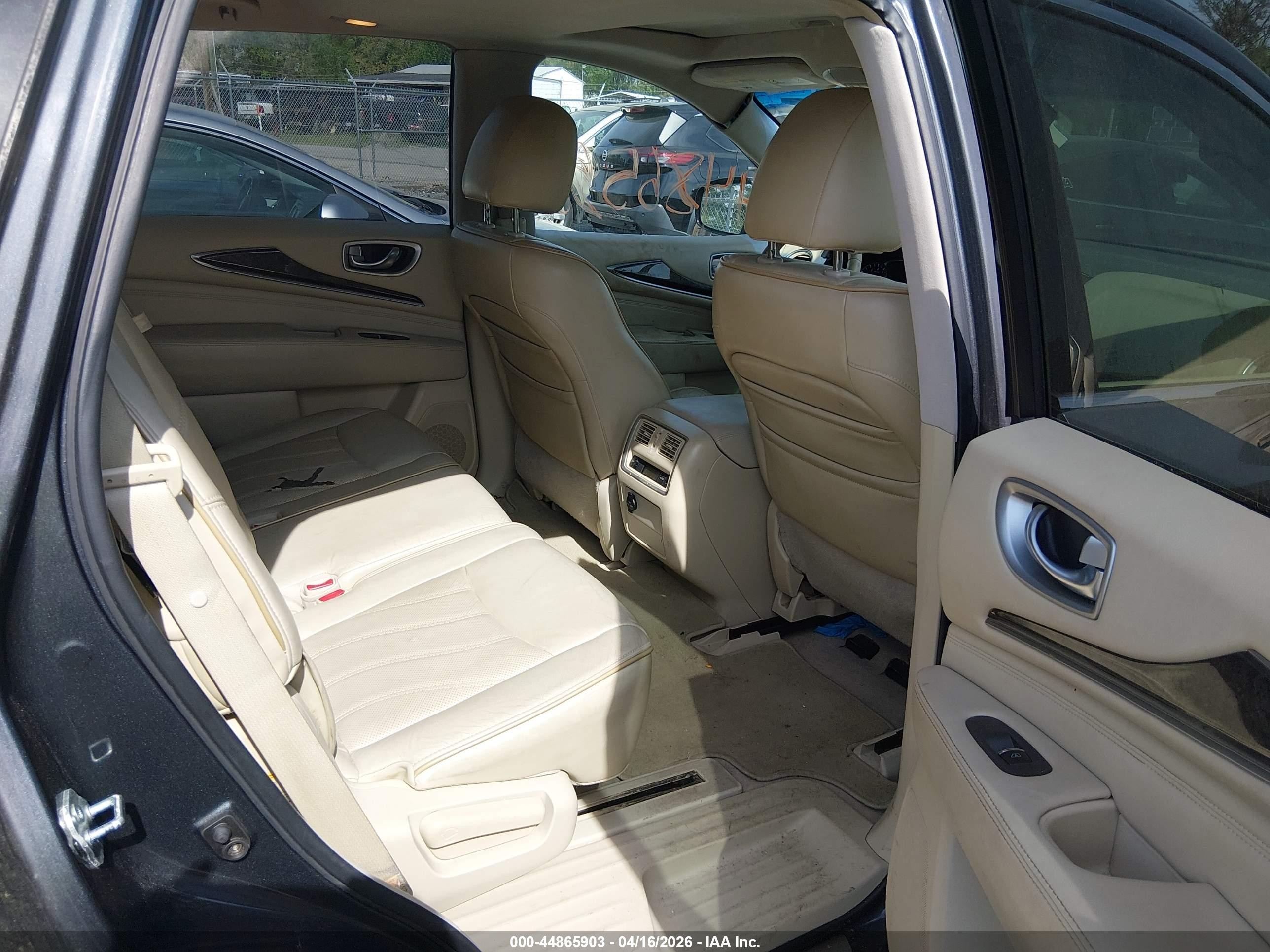 2014 Infiniti Qx60   Gray vin: 5N1AL0MM2EC530738