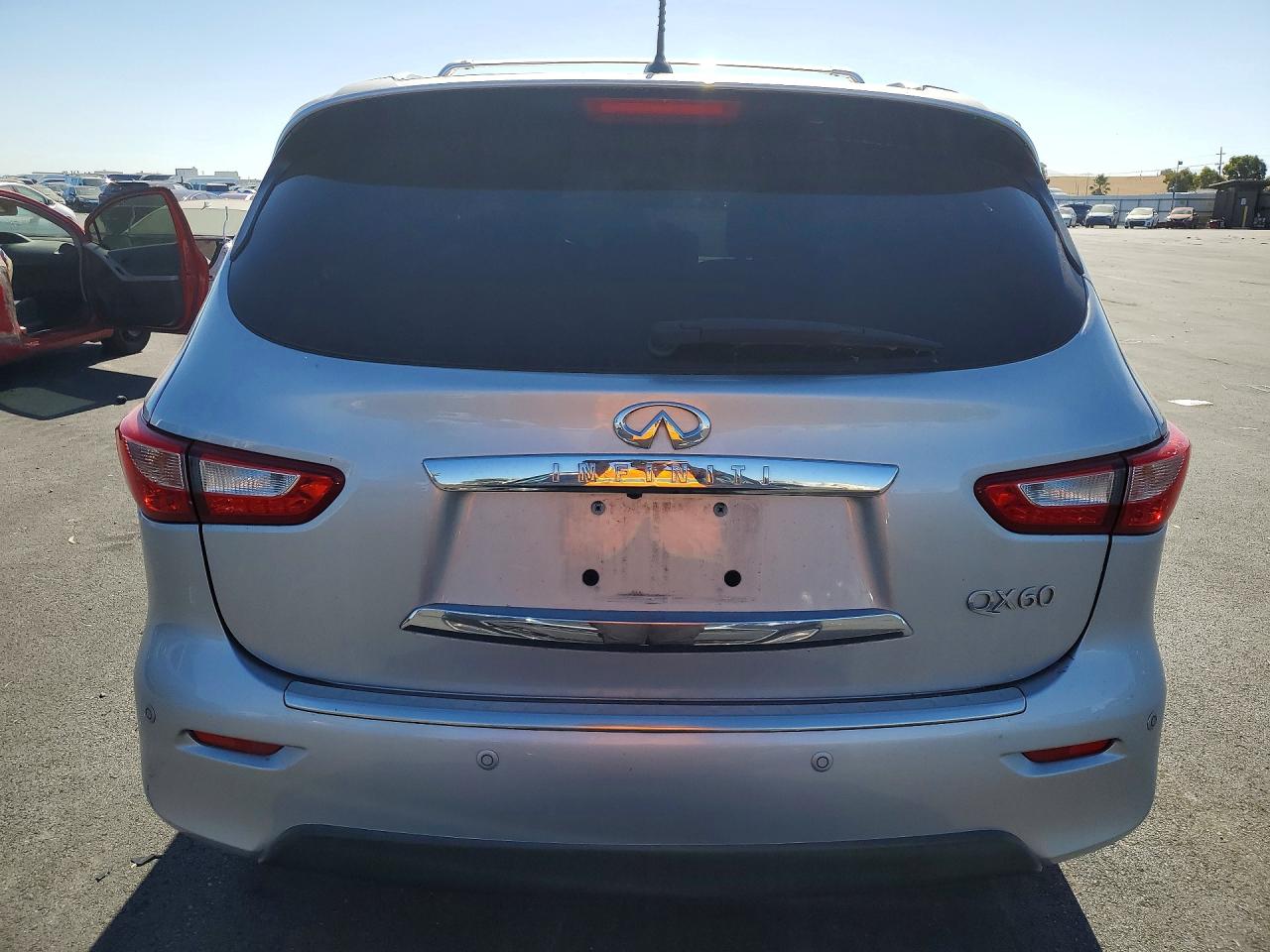 2014 Infiniti Qx60 Base Серебряный vin: 5N1AL0MM2EC538015