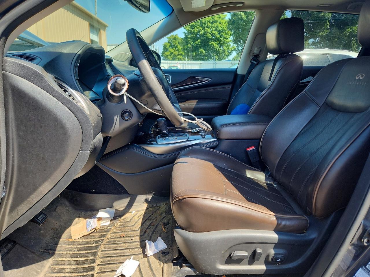2014 Infiniti Qx60 Base Charcoal vin: 5N1AL0MM2EC541352