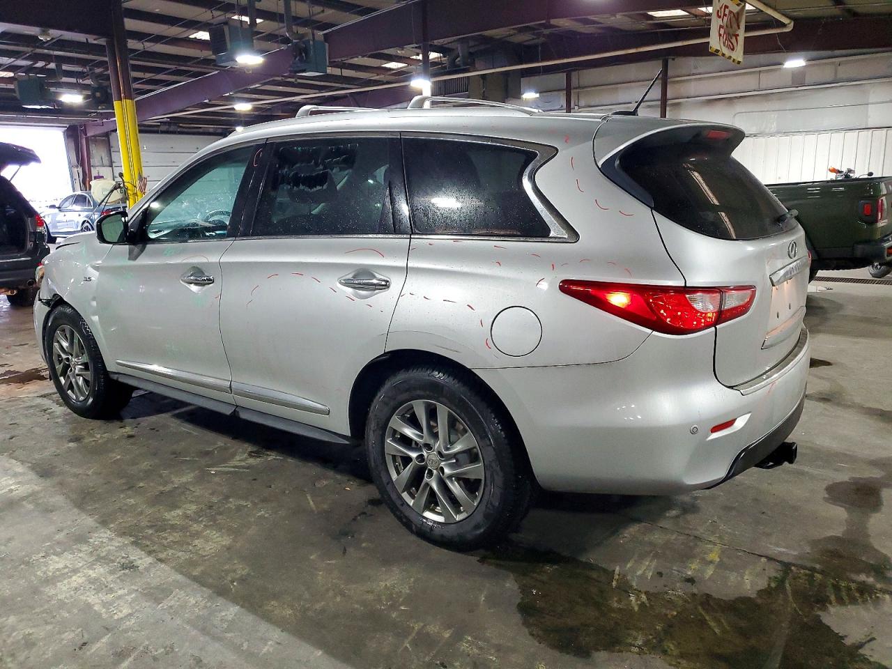 2014 Infiniti Qx60 Серебряный vin: 5N1AL0MM2EC541982