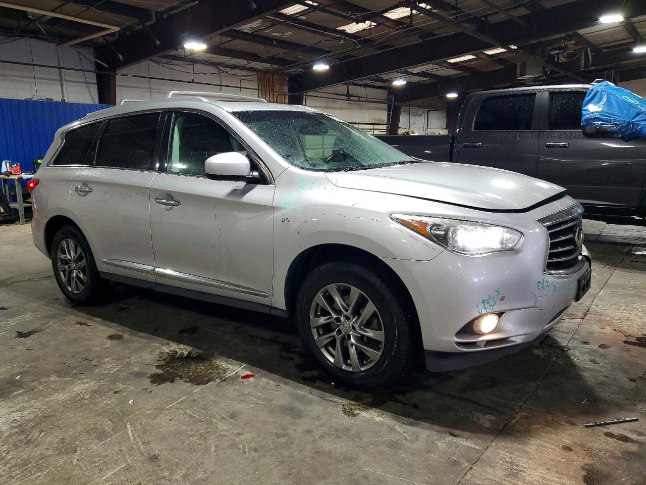 2014 Infiniti Qx60 Серебряный vin: 5N1AL0MM2EC541982