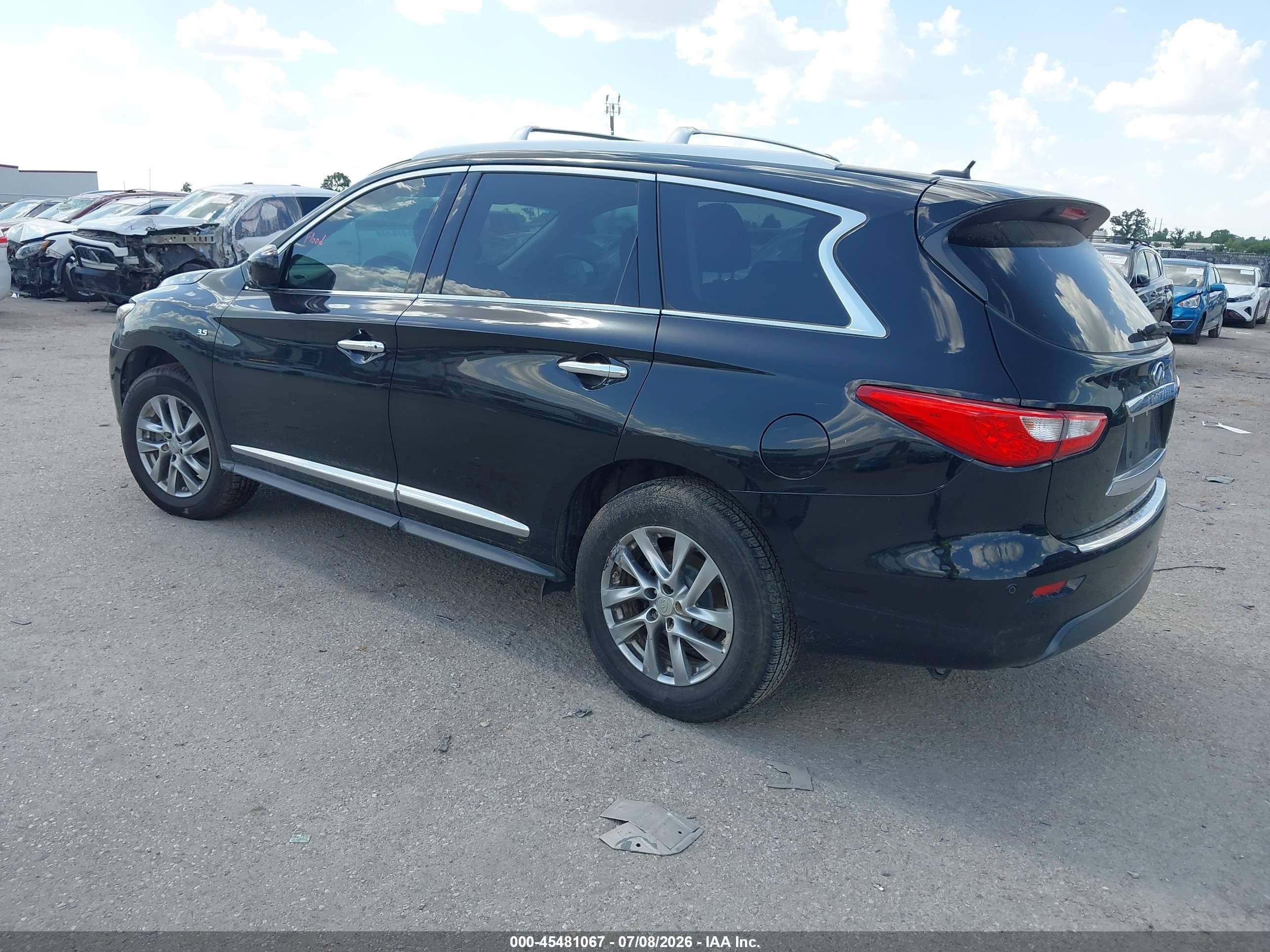 2014 Infiniti Qx60   Black vin: 5N1AL0MM2EC542954