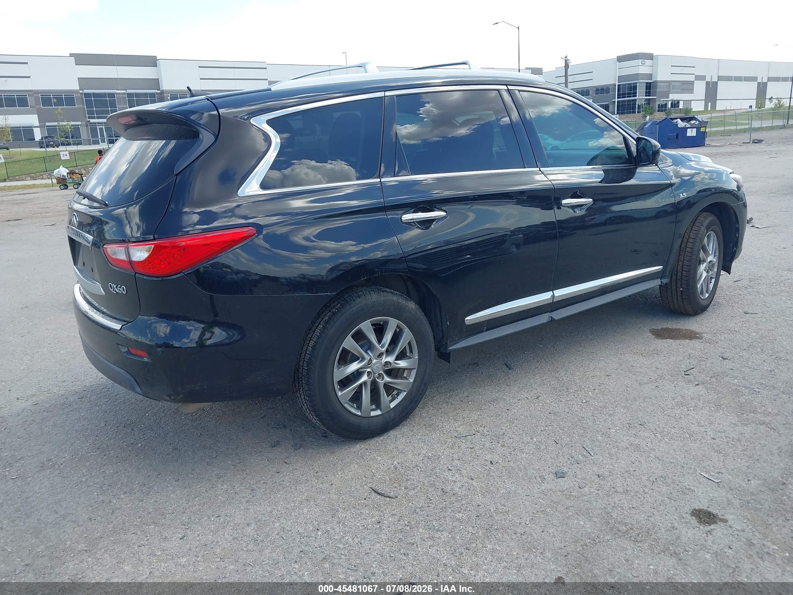 2014 Infiniti Qx60   Black vin: 5N1AL0MM2EC542954