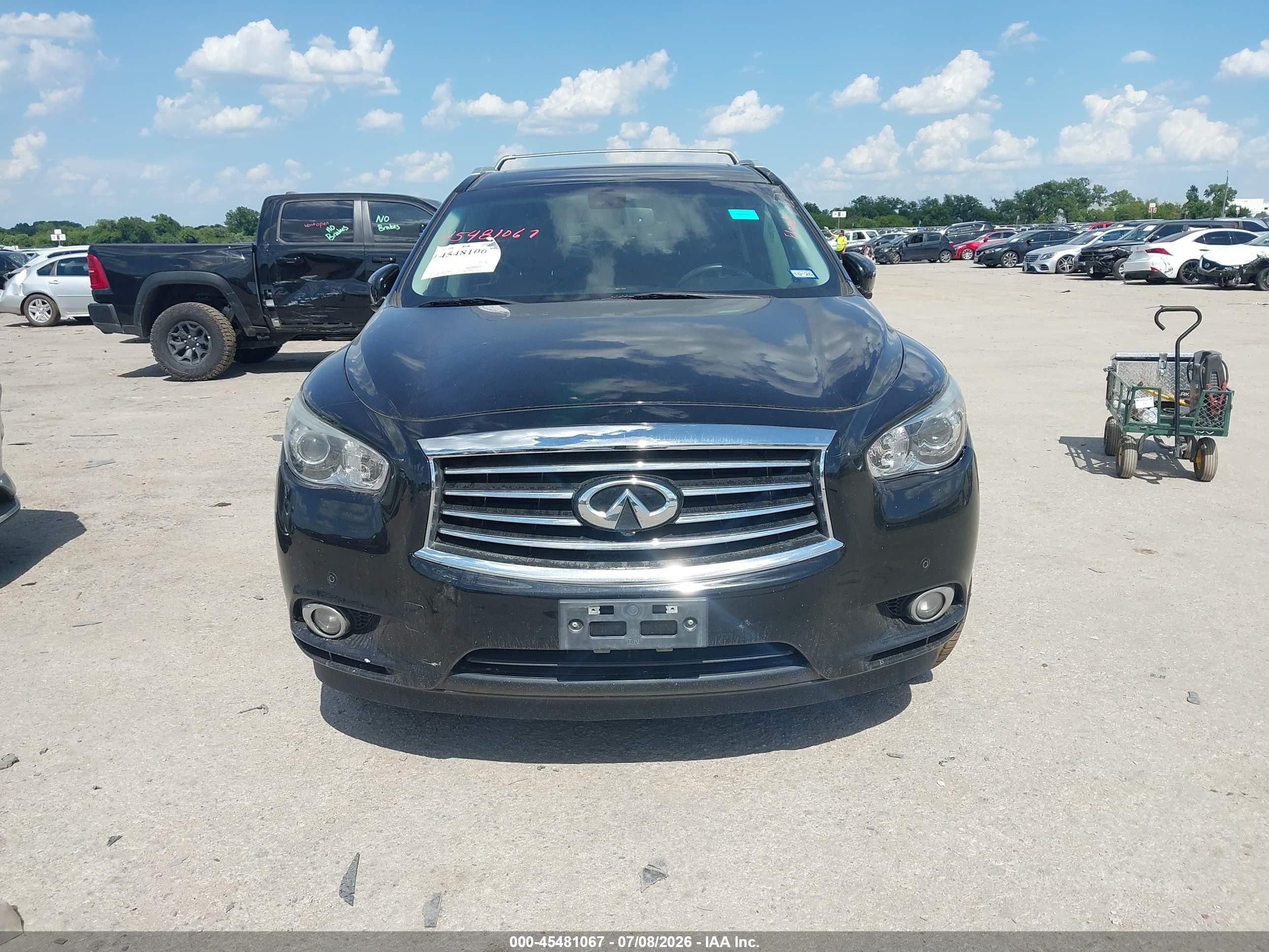 2014 Infiniti Qx60   Black vin: 5N1AL0MM2EC542954
