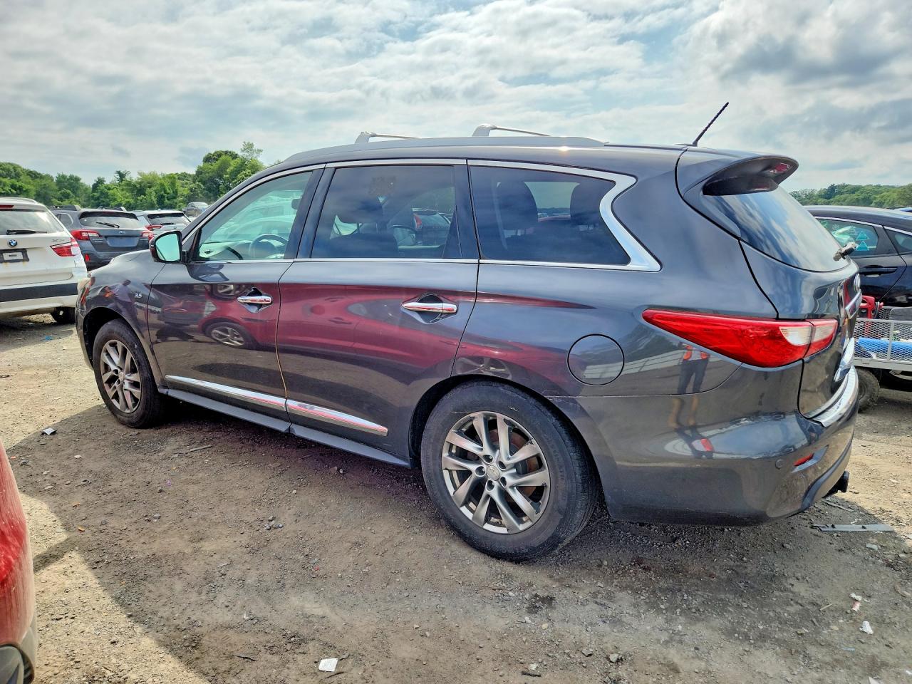 2014 Infiniti Qx60 Base Серый vin: 5N1AL0MM2EC544445