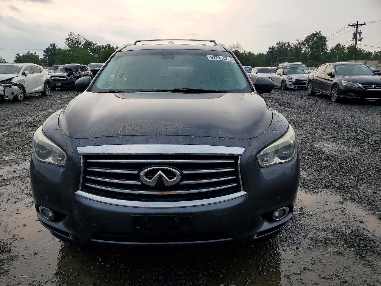 2014 Infiniti Qx60 Base Gray vin: 5N1AL0MM2EC544445