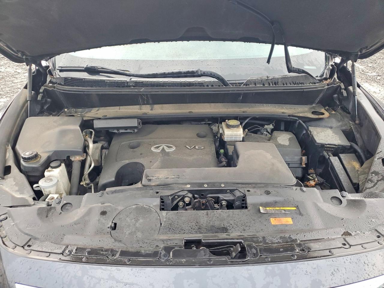 2014 Infiniti Qx60 Base Gray vin: 5N1AL0MM2EC544445