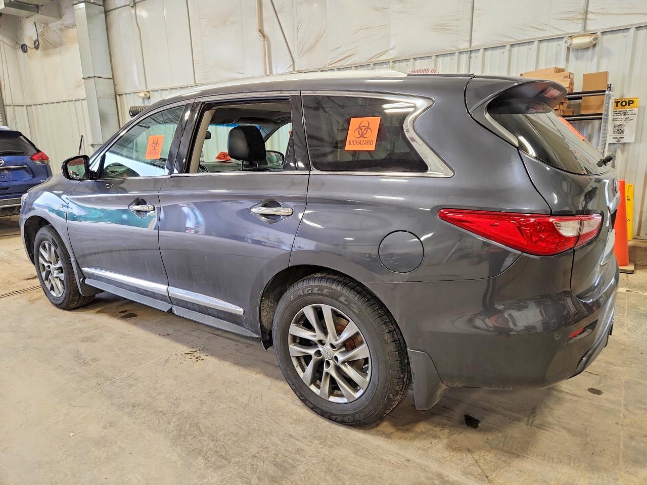 2014 Infiniti Qx60 Base Charcoal vin: 5N1AL0MM2EC547121