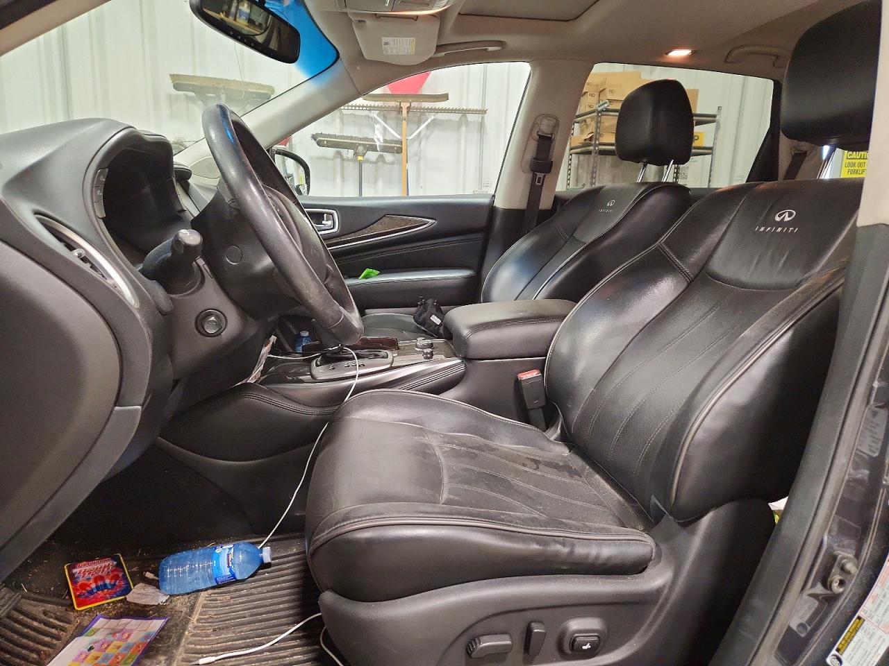2014 Infiniti Qx60 Base Charcoal vin: 5N1AL0MM2EC547121