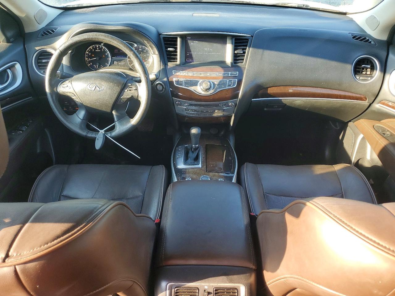 2014 Infiniti Qx60 Base White vin: 5N1AL0MM2EC548267