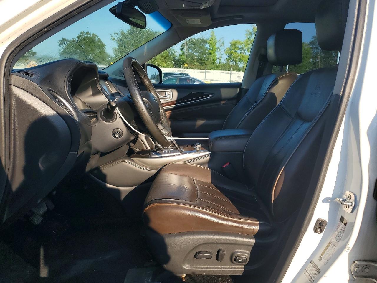 2014 Infiniti Qx60 Base White vin: 5N1AL0MM2EC548267