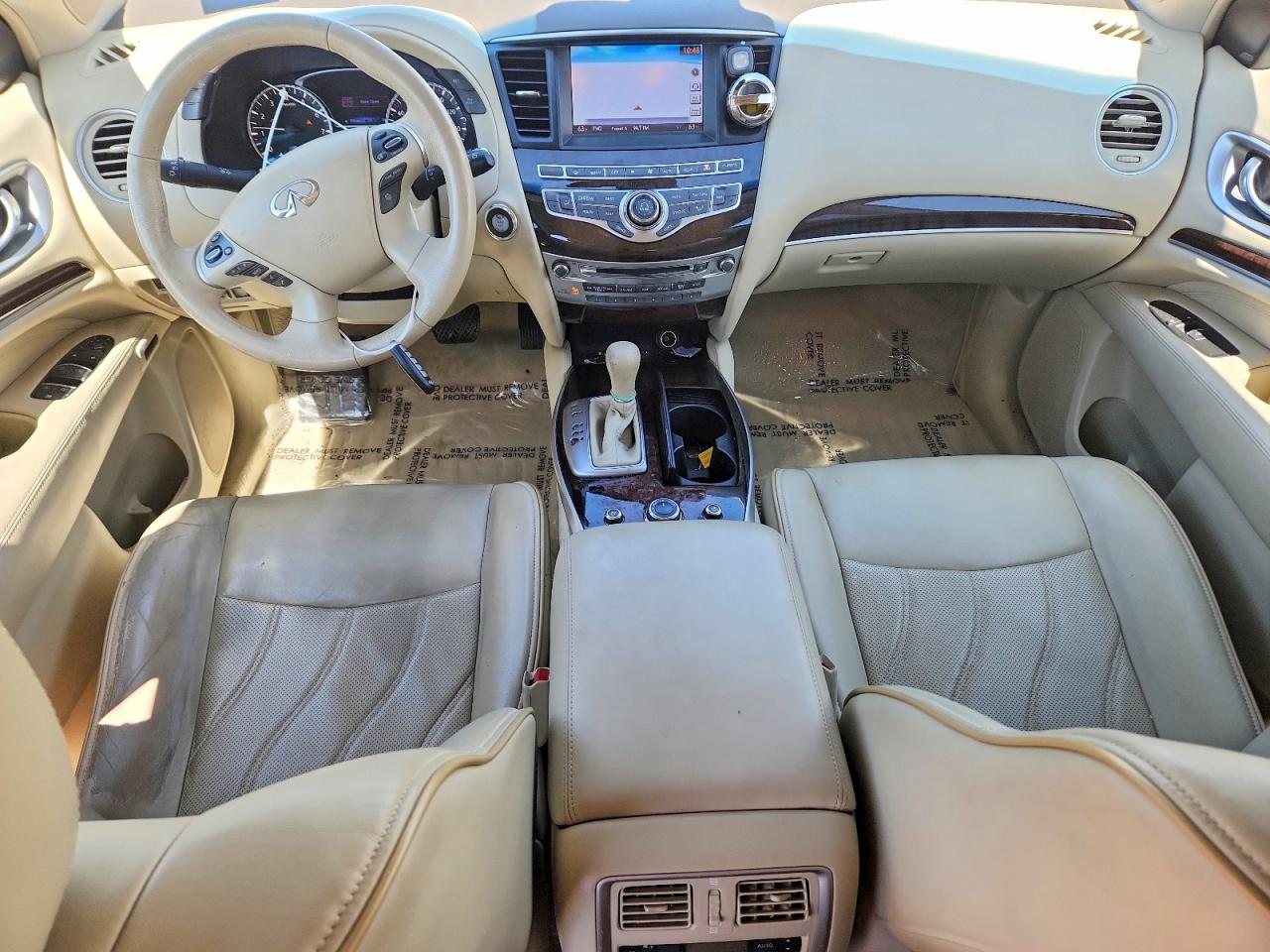 2014 Infiniti Qx60 Base White vin: 5N1AL0MM2EC554652