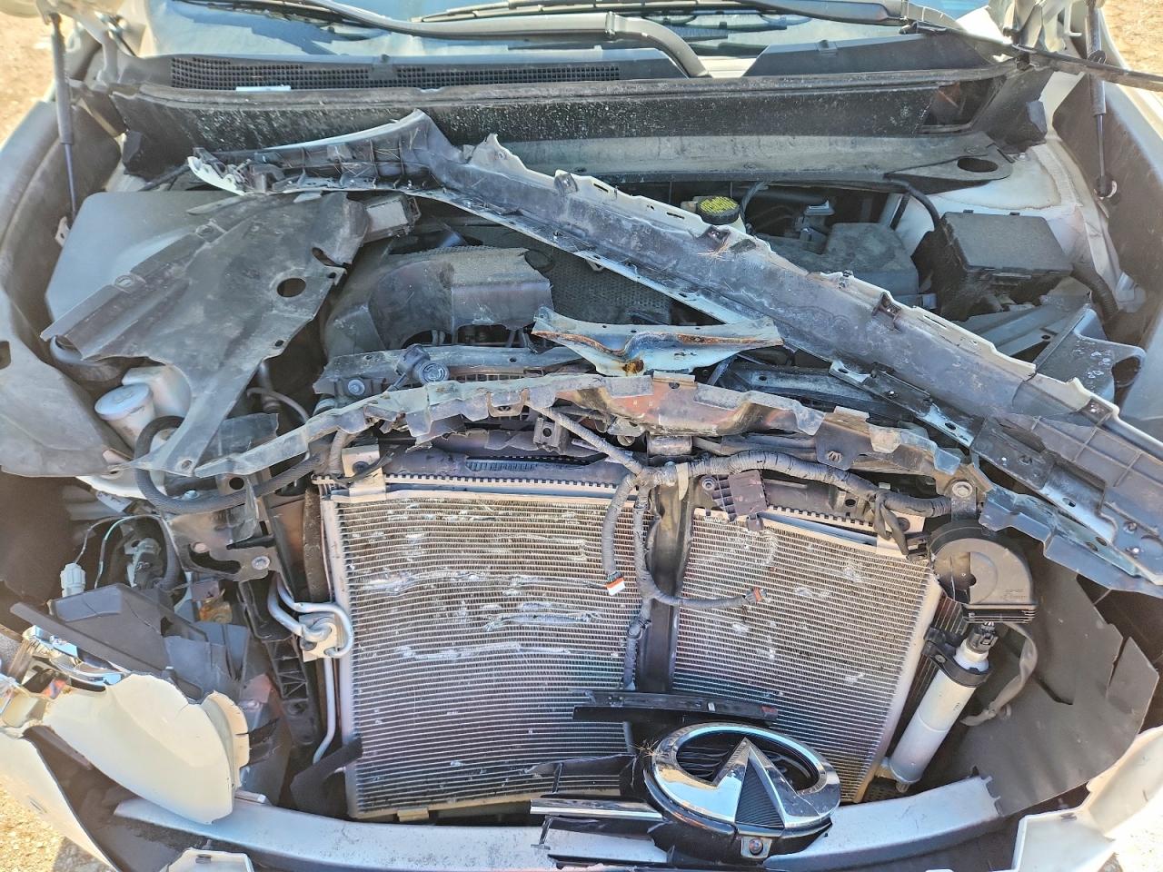 2014 Infiniti Qx60 Base White vin: 5N1AL0MM2EC554652
