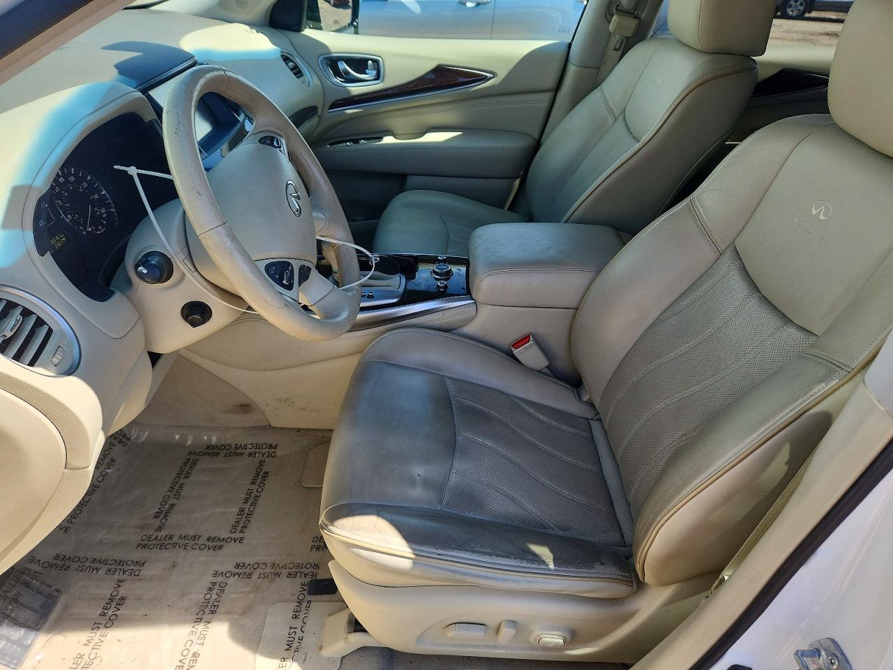 2014 Infiniti Qx60 Base White vin: 5N1AL0MM2EC554652