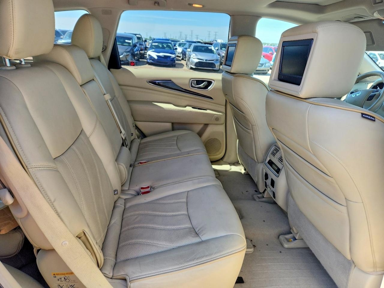 2014 Infiniti Qx60 Base White vin: 5N1AL0MM2EC554652