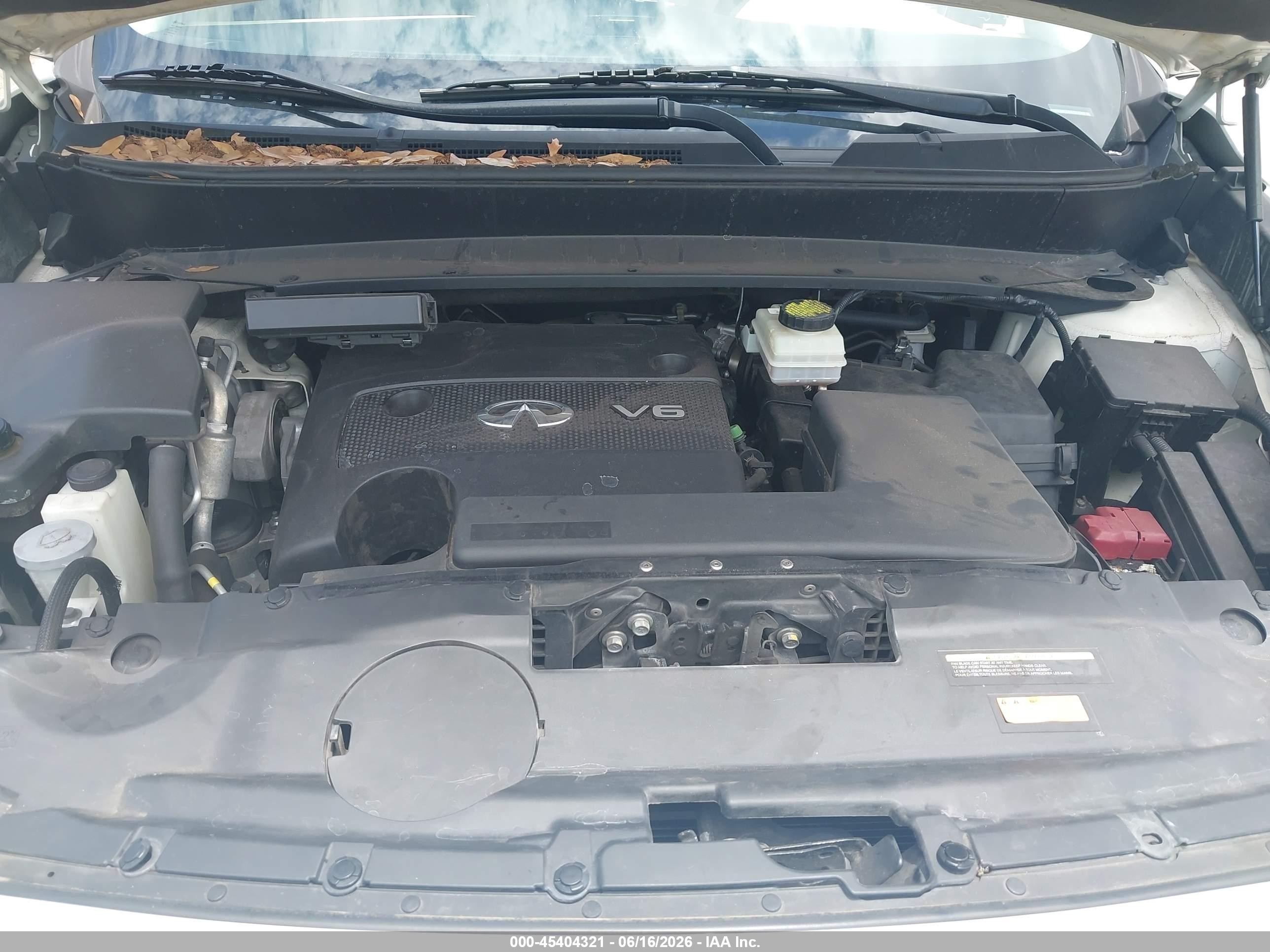 2015 Infiniti Qx60   White vin: 5N1AL0MM2FC503525