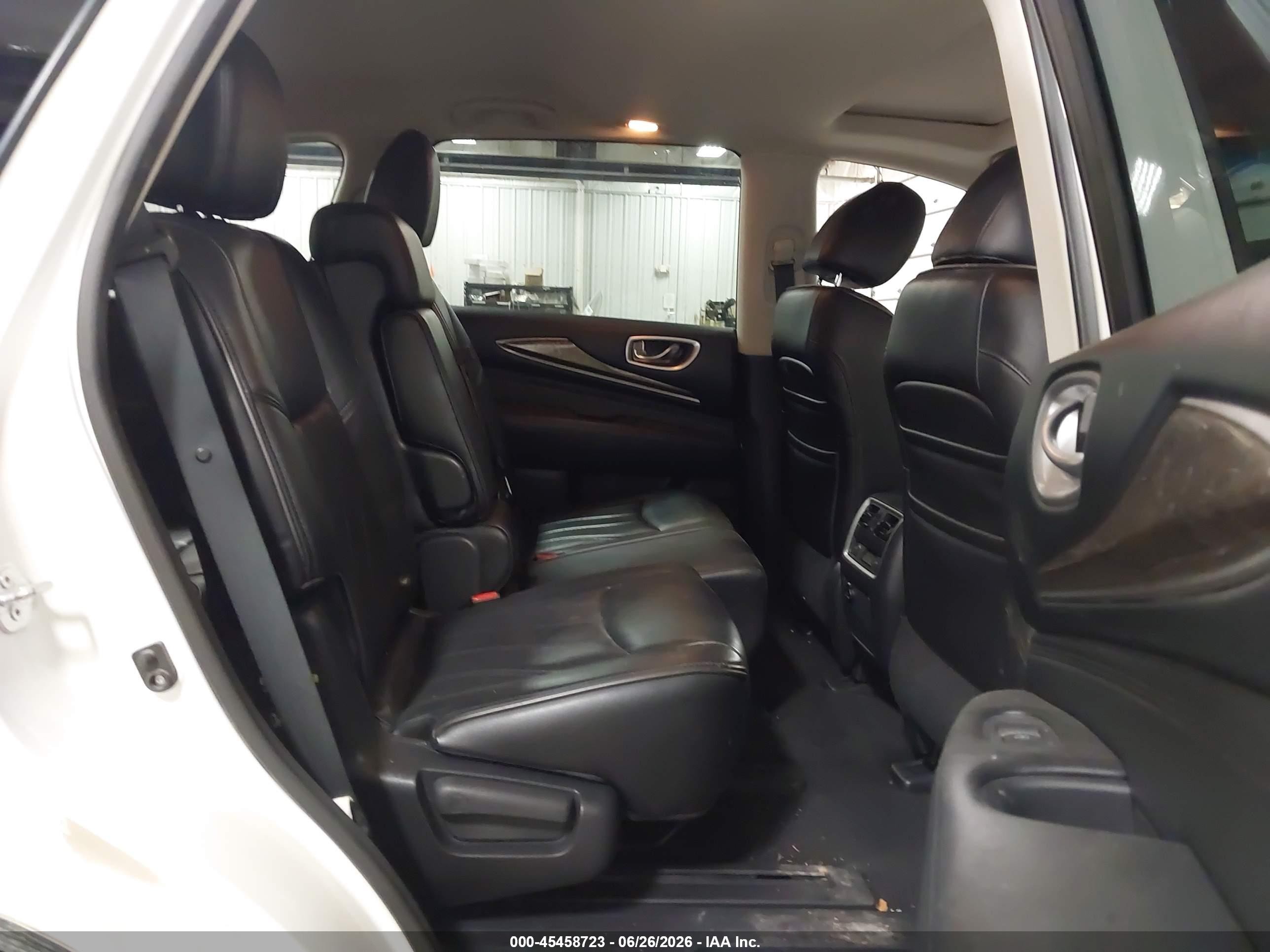 2015 Infiniti Qx60 White vin: 5N1AL0MM2FC507655