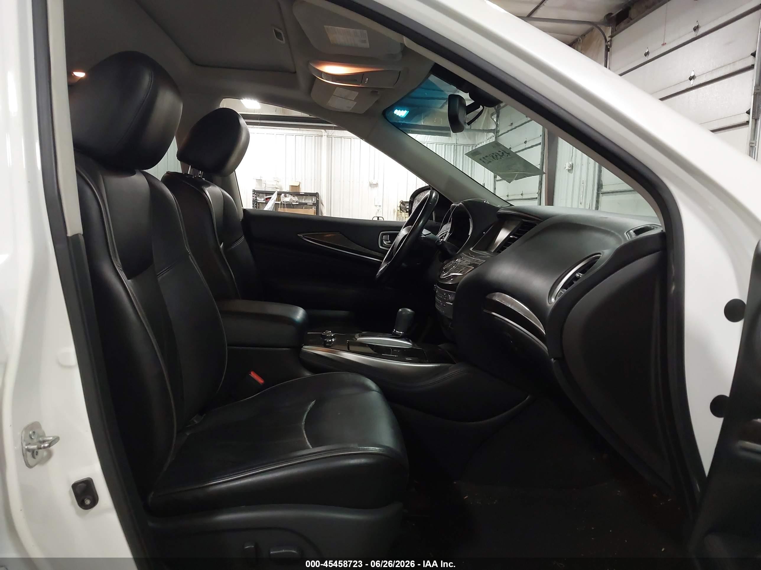 2015 Infiniti Qx60 White vin: 5N1AL0MM2FC507655
