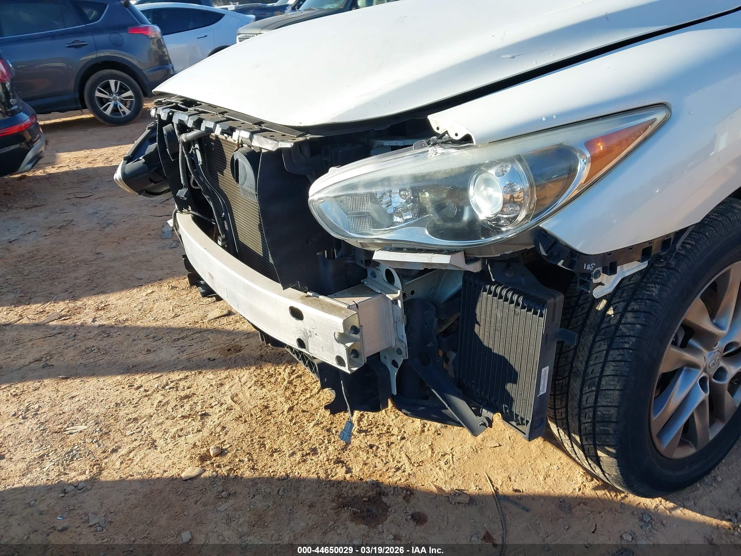 2015 Infiniti Qx60   Белый vin: 5N1AL0MM2FC509230