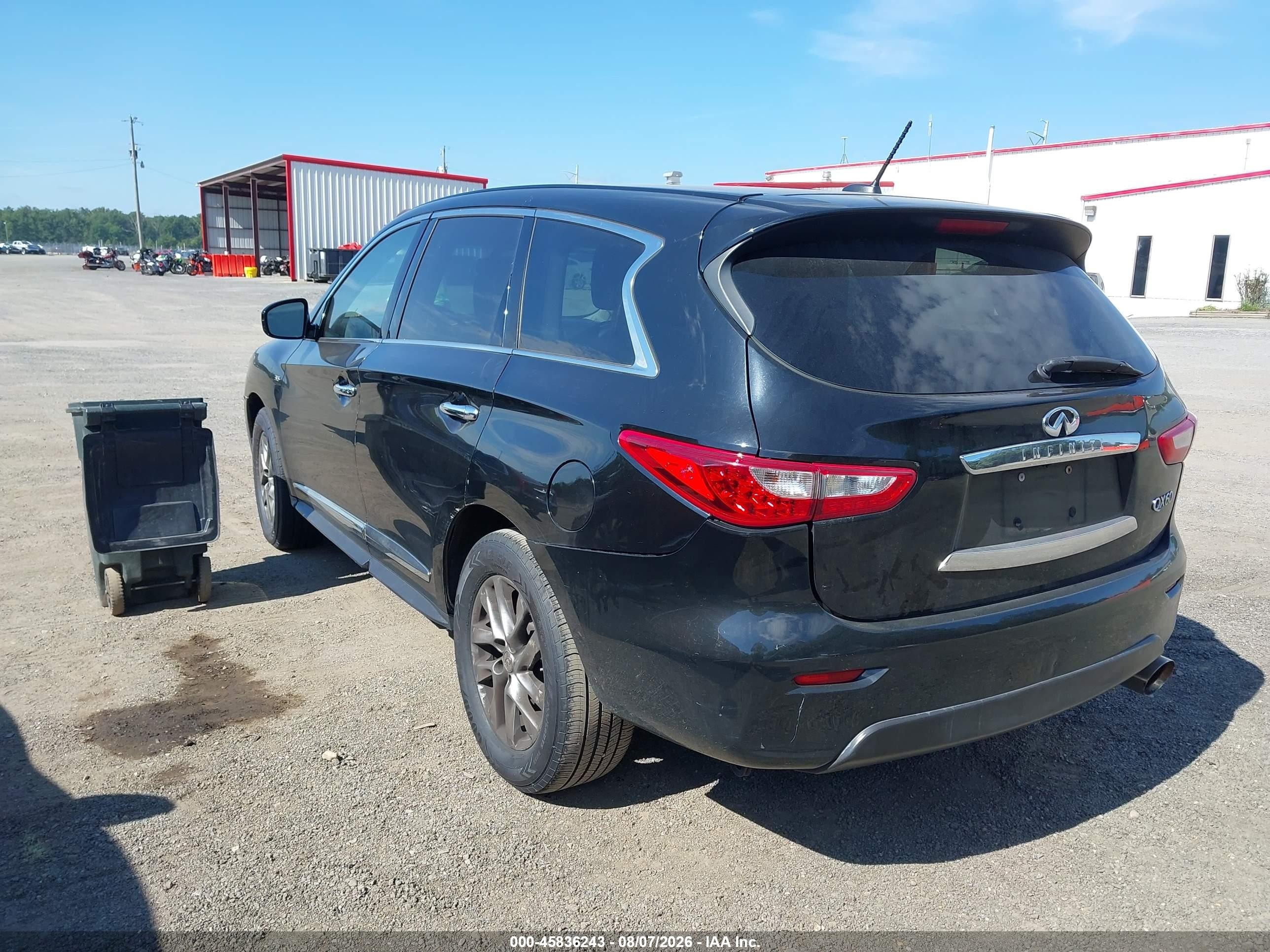 2015 Infiniti Qx60   Black vin: 5N1AL0MM2FC514976