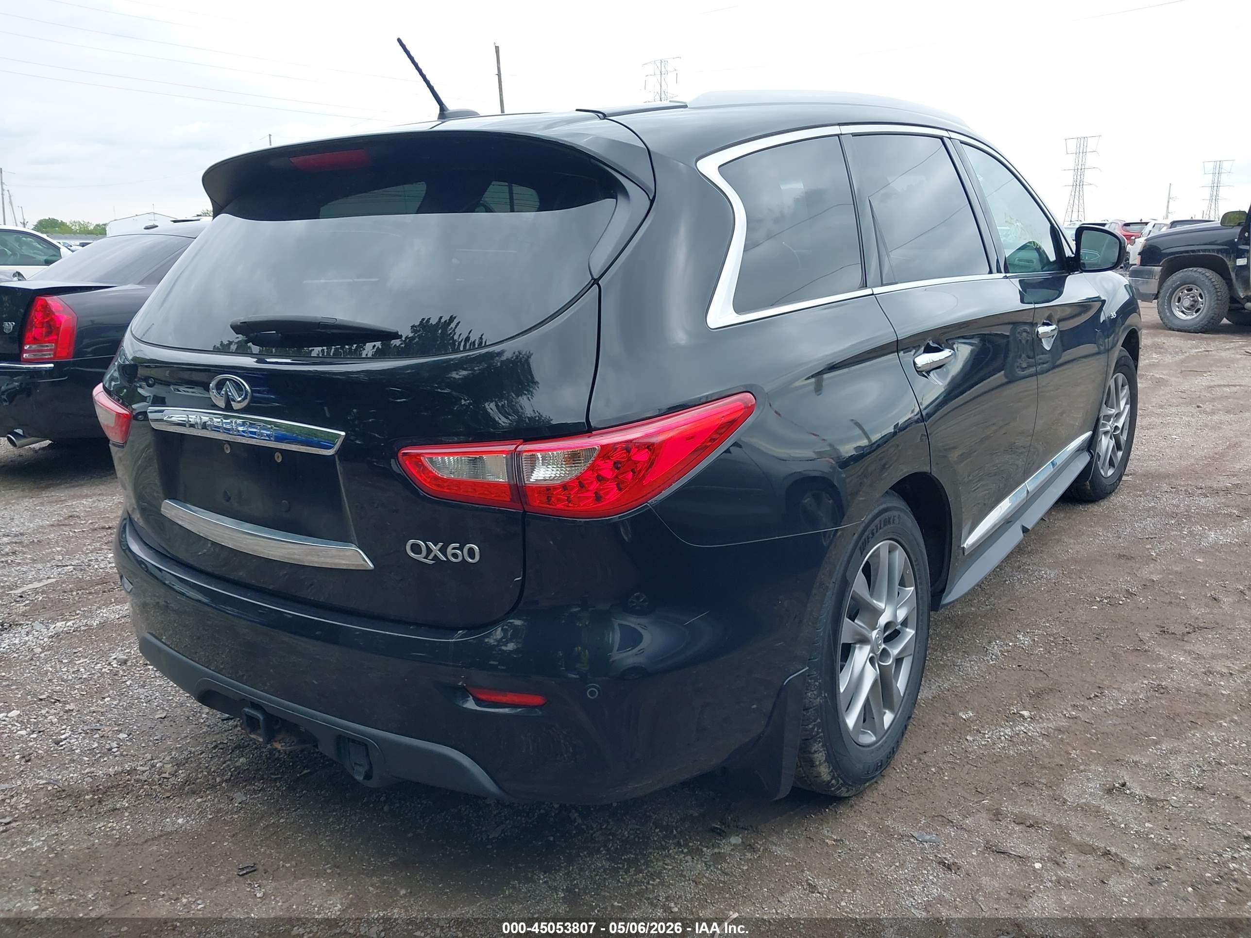 2015 Infiniti Qx60   Black vin: 5N1AL0MM2FC518042
