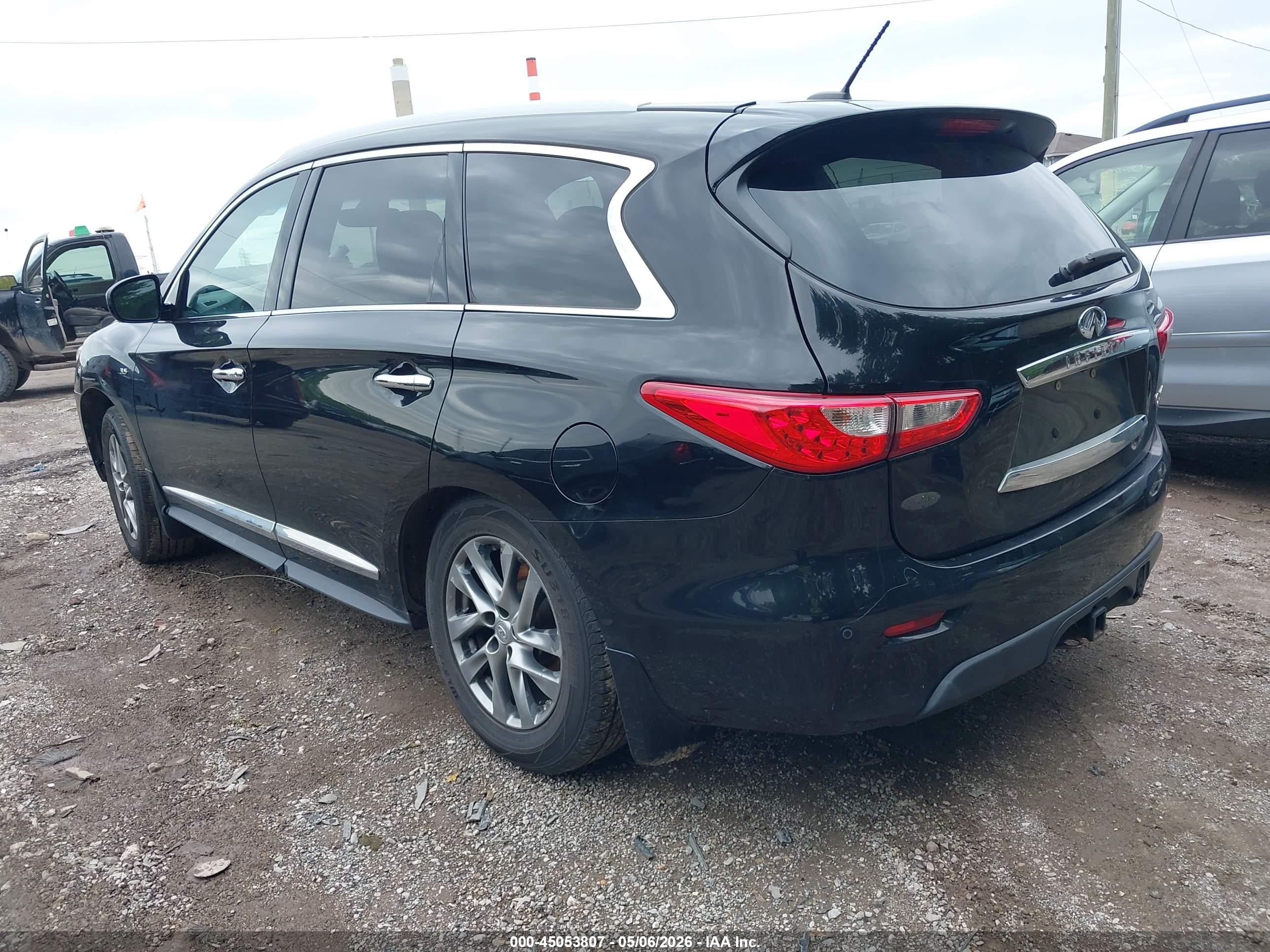 2015 Infiniti Qx60   Black vin: 5N1AL0MM2FC518042