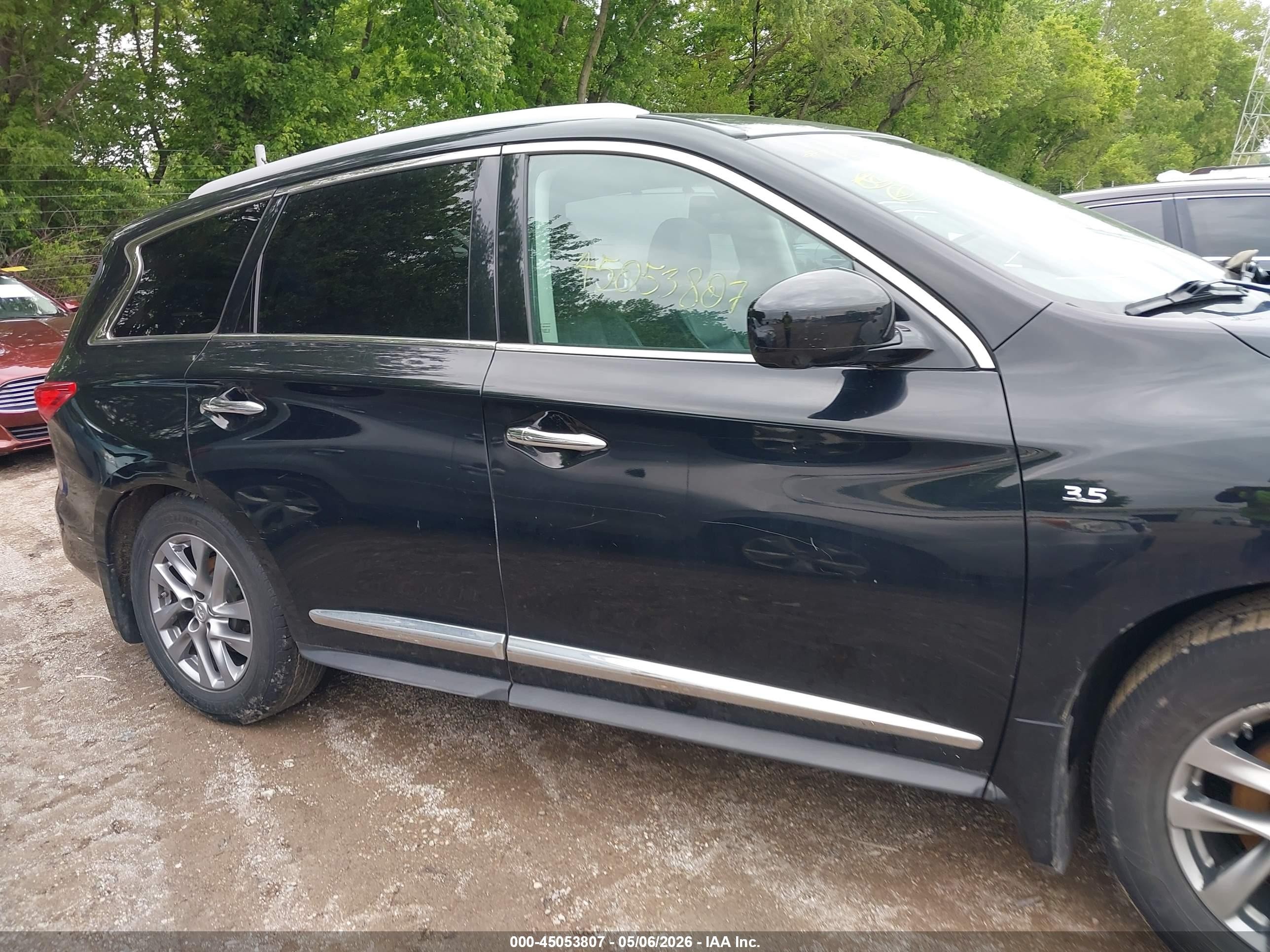 2015 Infiniti Qx60   Black vin: 5N1AL0MM2FC518042