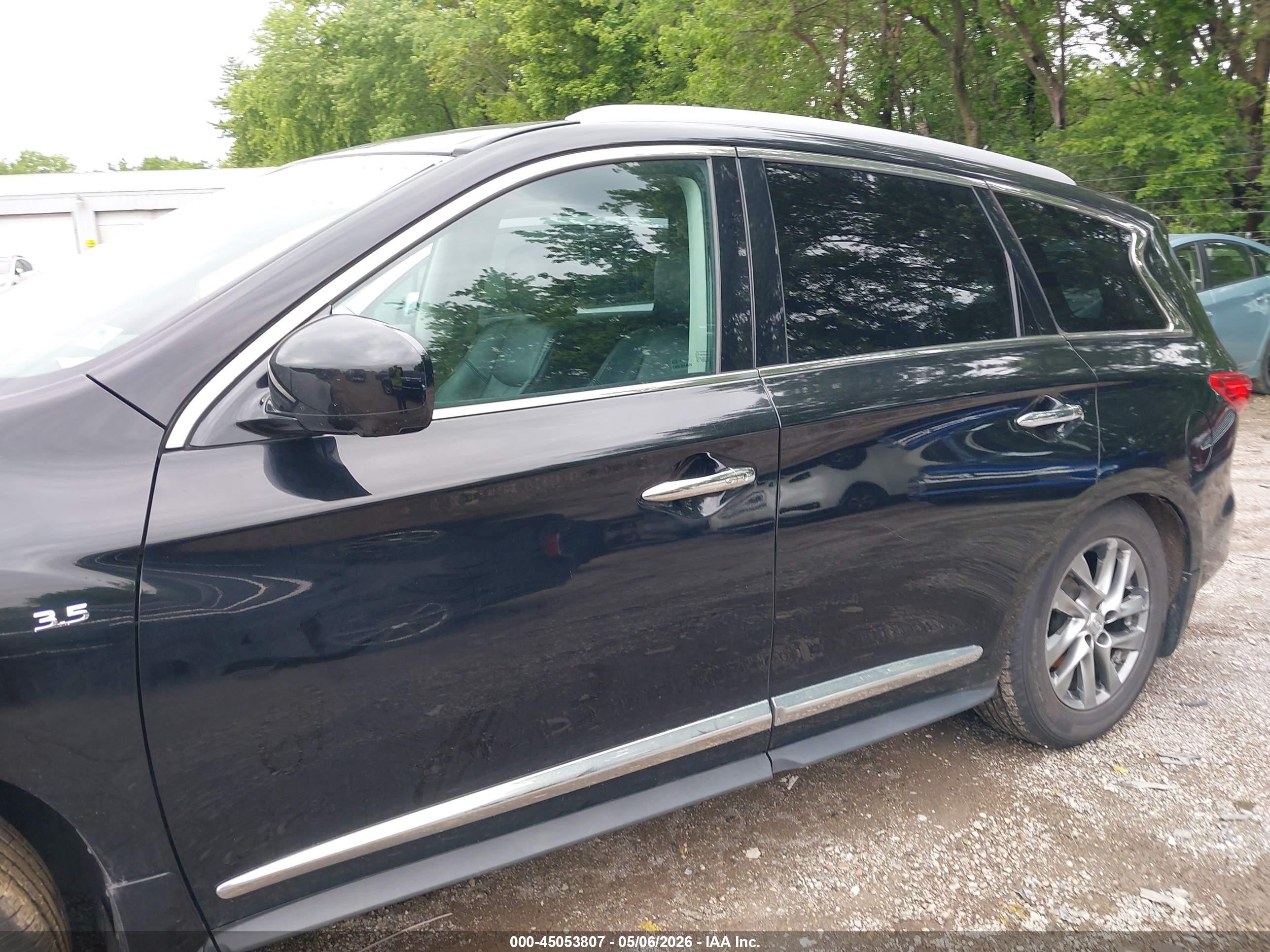 2015 Infiniti Qx60   Black vin: 5N1AL0MM2FC518042