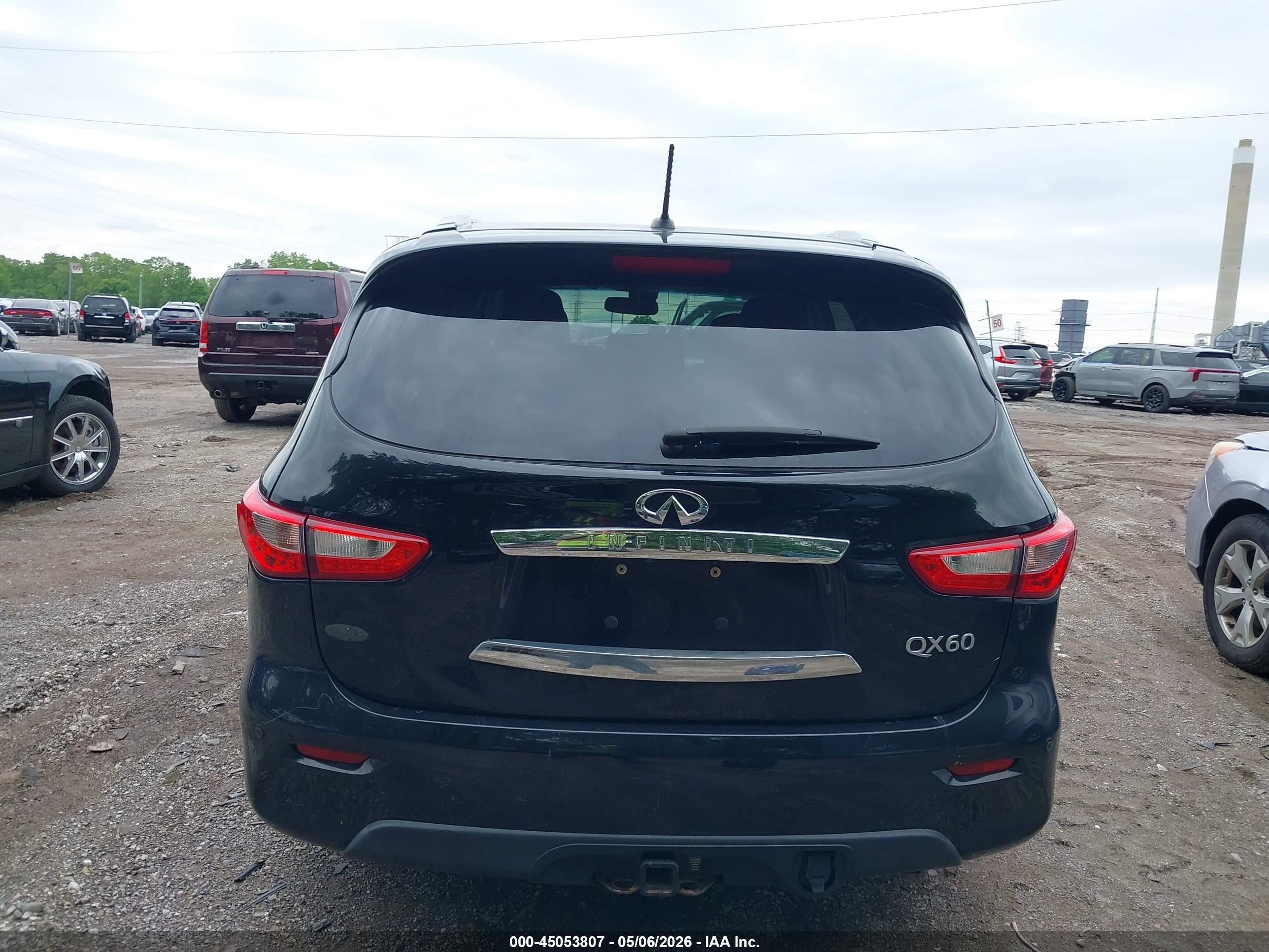 2015 Infiniti Qx60   Black vin: 5N1AL0MM2FC518042