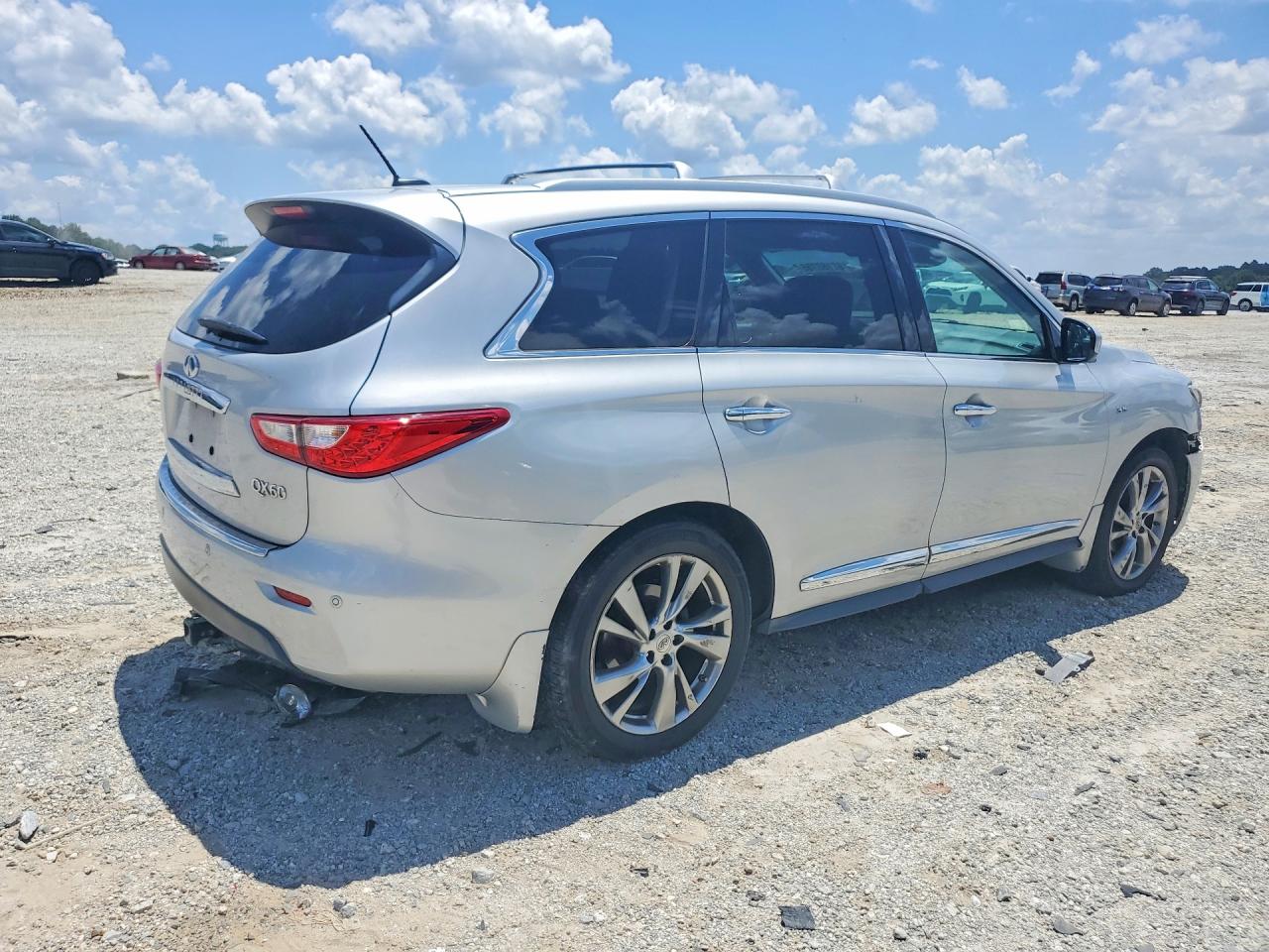 2015 Infiniti Qx60 Base Silver vin: 5N1AL0MM2FC518073
