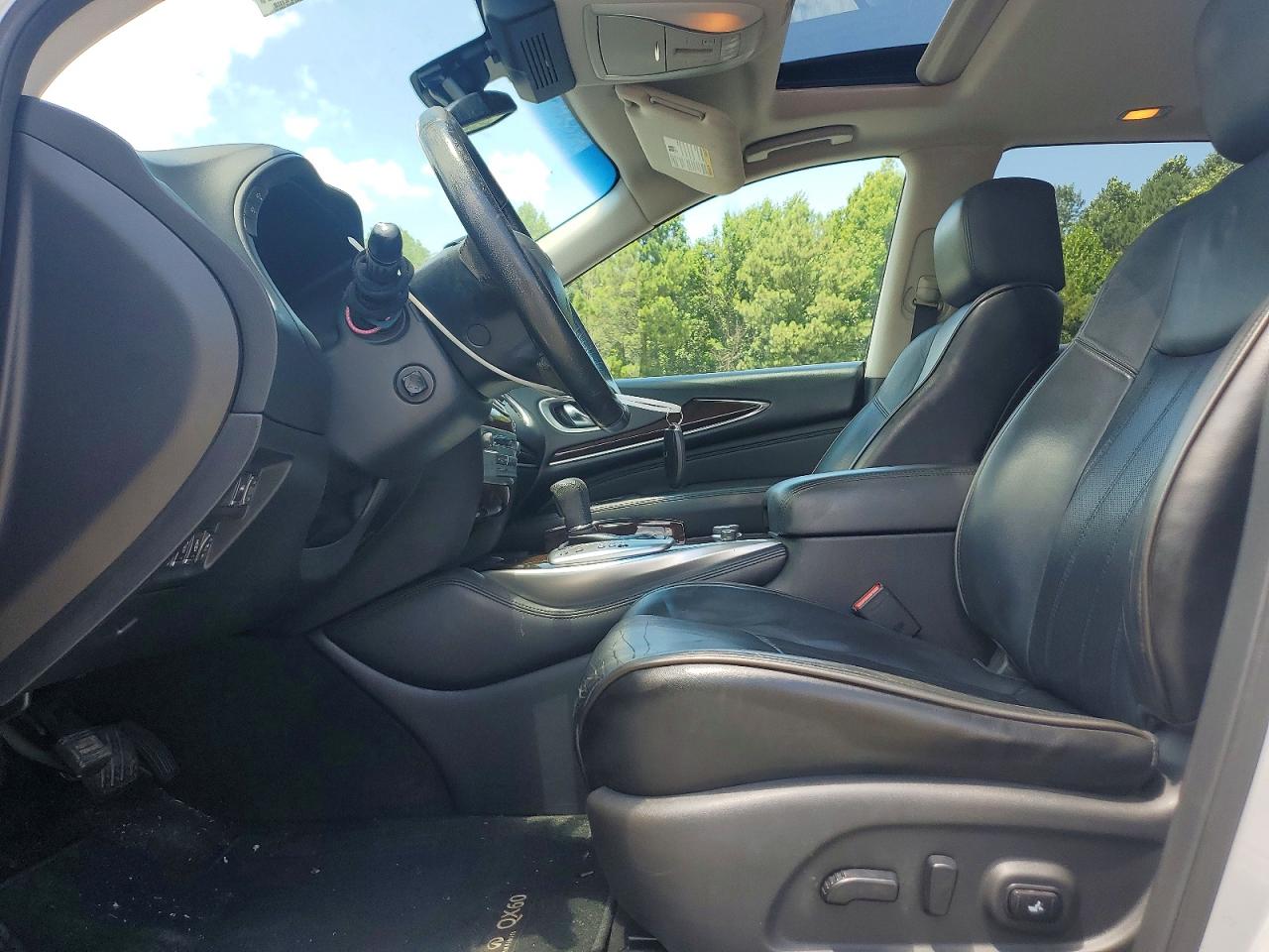 2015 Infiniti Qx60 Base Silver vin: 5N1AL0MM2FC518073