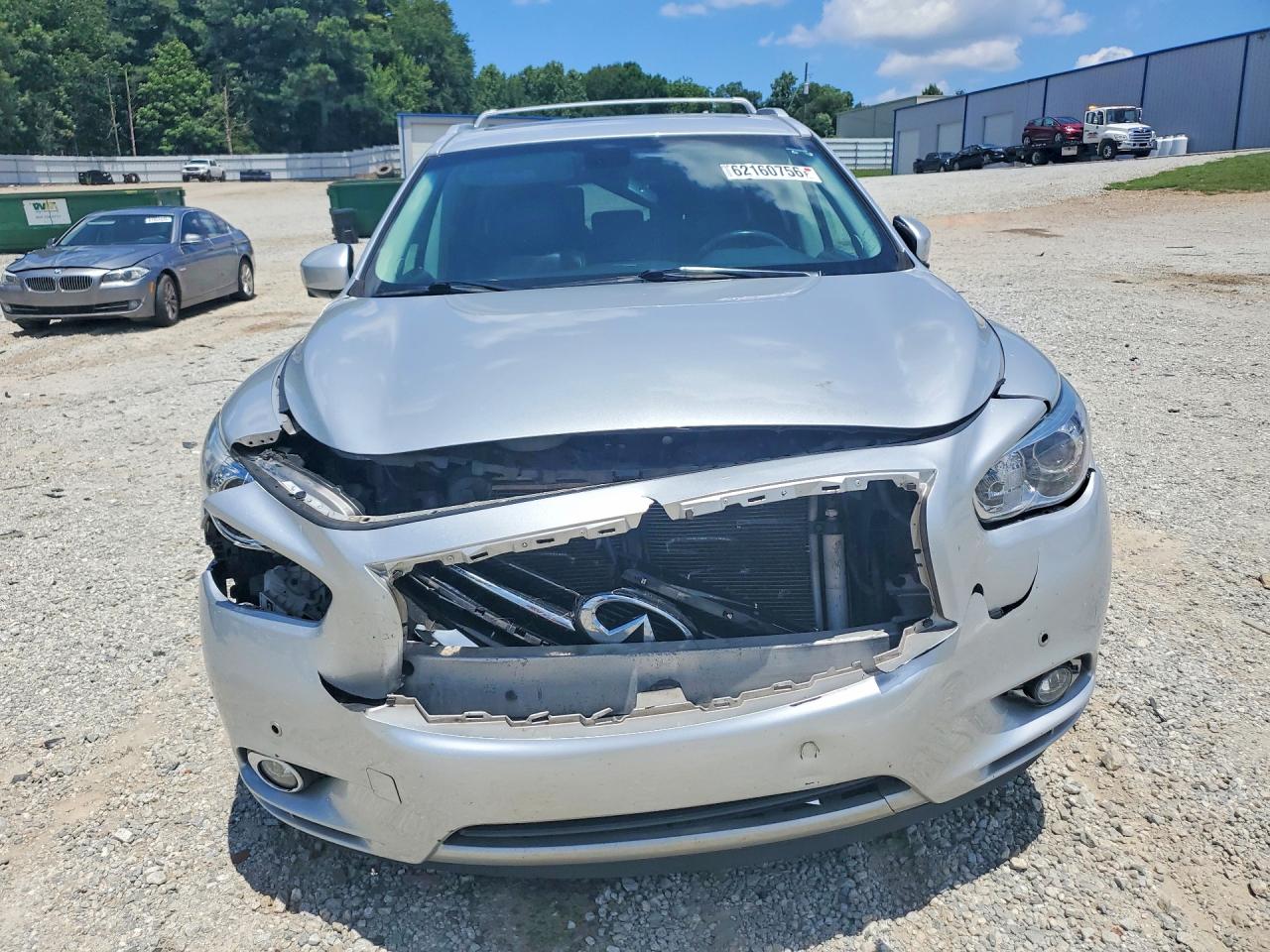 2015 Infiniti Qx60 Base Silver vin: 5N1AL0MM2FC518073